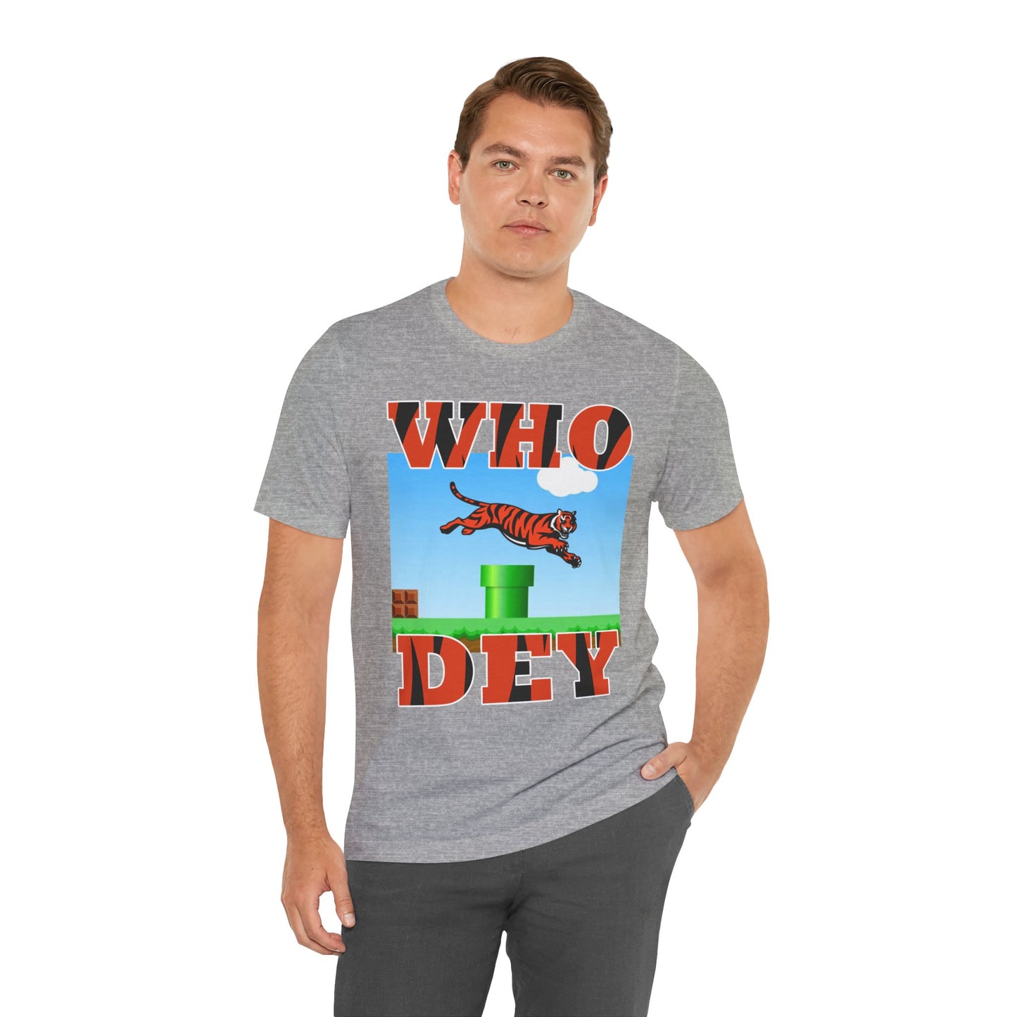 Leaping Tiger Unisex Jersey Short Sleeve Tee