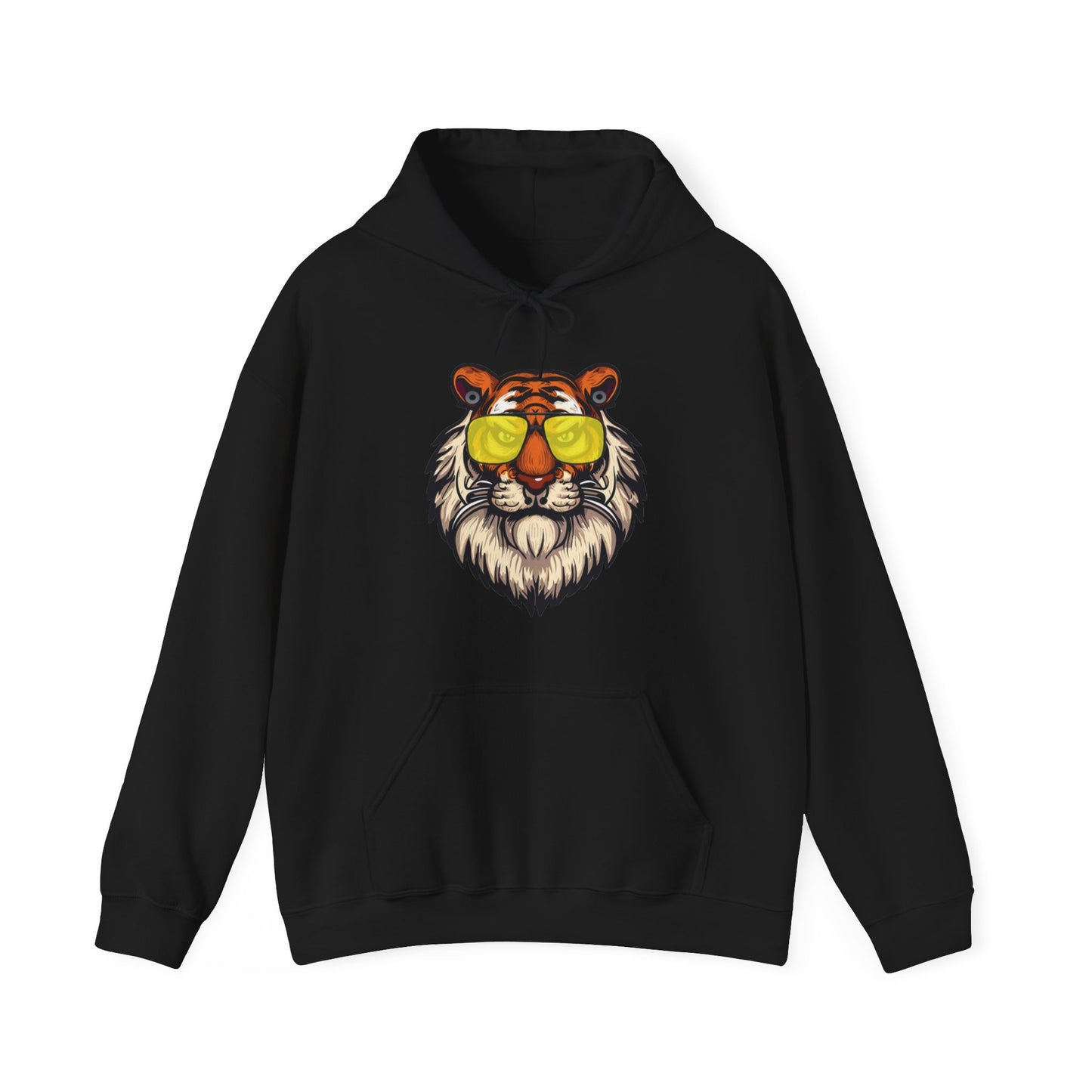 Yellow tints Tiger Unisex Heavy Blend™ Hooded Sweatshirt