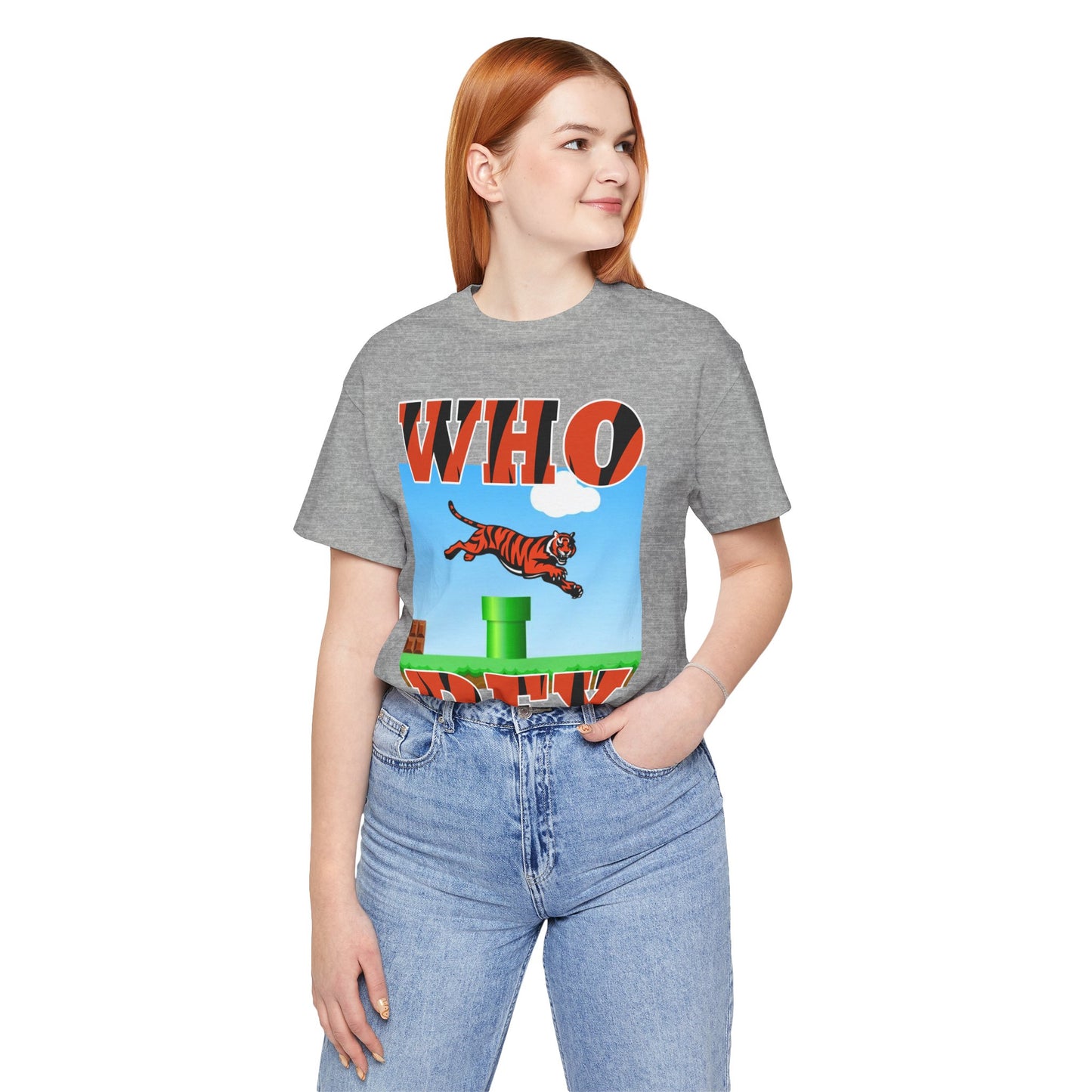 Leaping Tiger Unisex Jersey Short Sleeve Tee