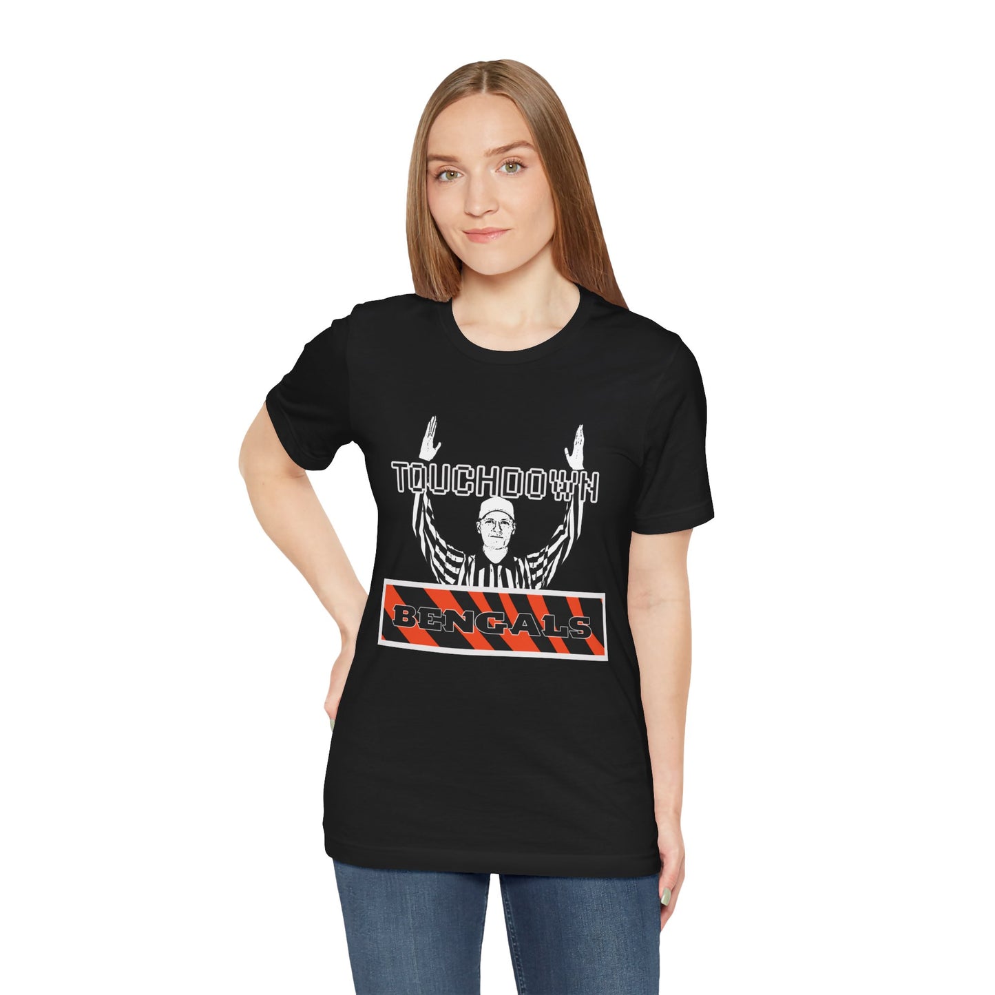 TouchDown Bengals Unisex Jersey Short Sleeve Tee