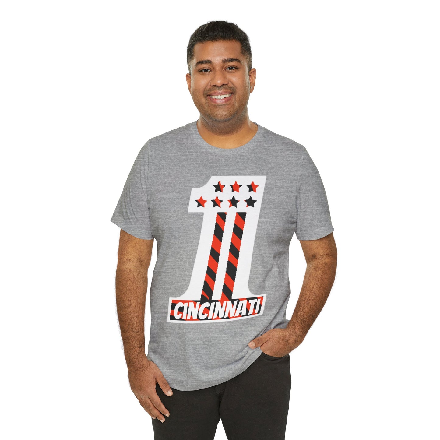 Cincinnati #1 Unisex Jersey Short Sleeve Tee