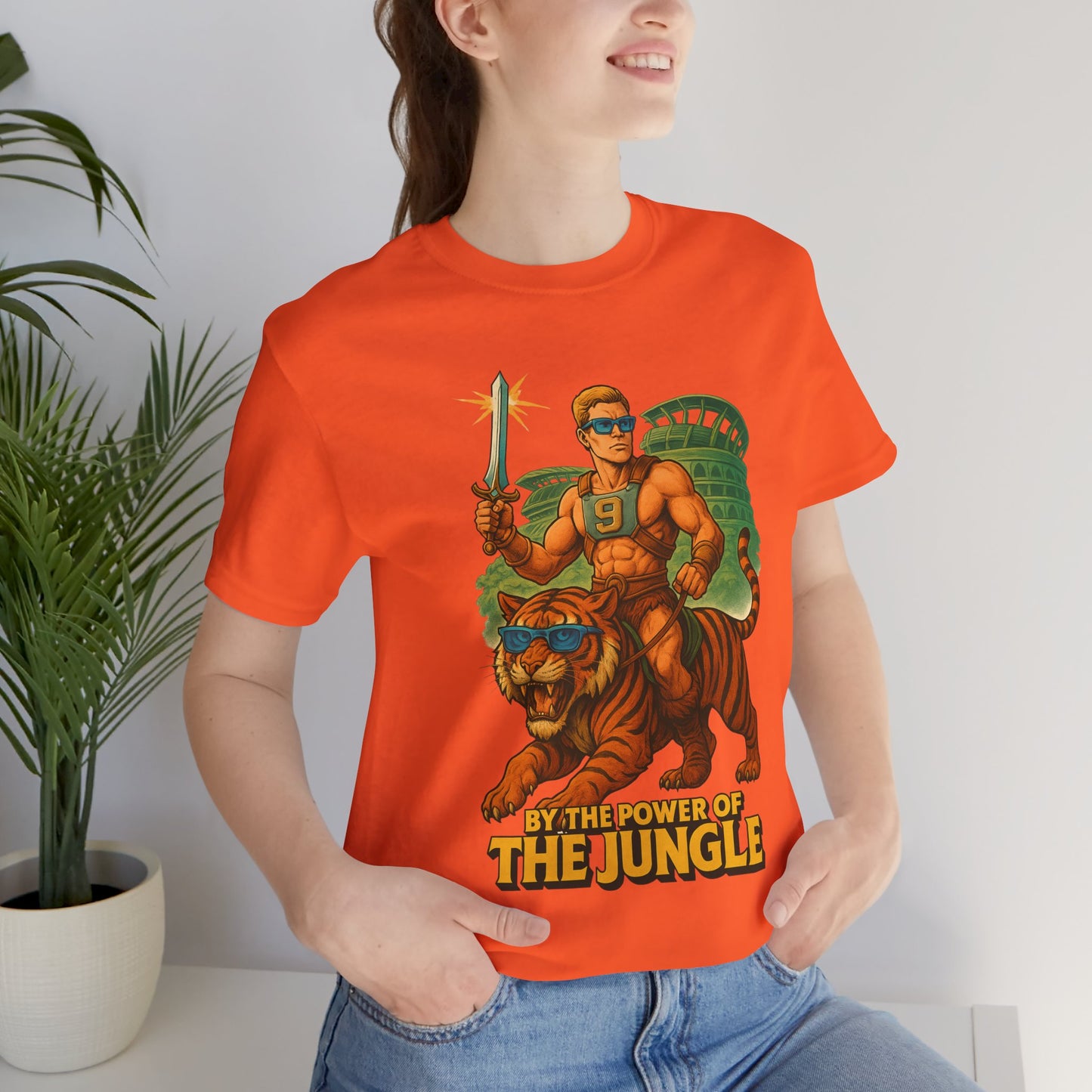 He-Joe Tee Shirt for Cincinnati Bengals Fans - He-Man Parody Design