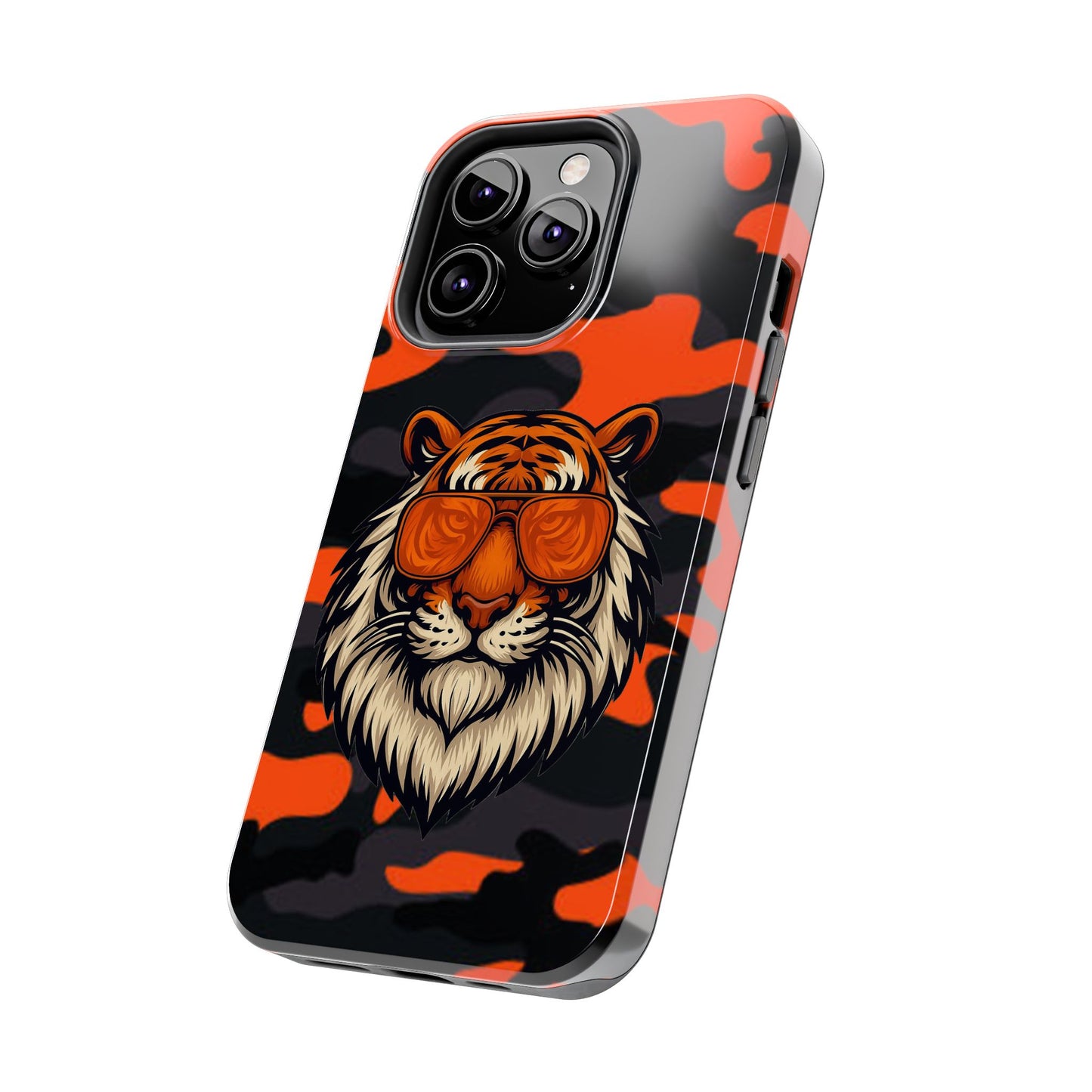 Seeing life through the orange tints Tiger Tough Phone Cases