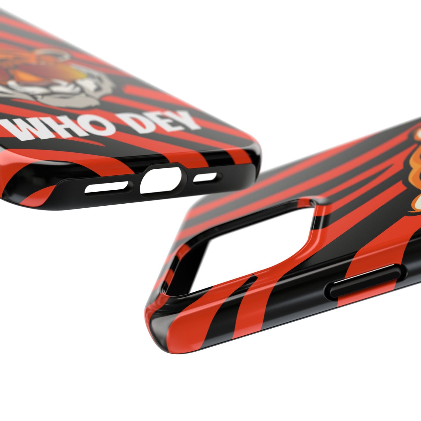 Who Dey Tiger Tough Phone Case