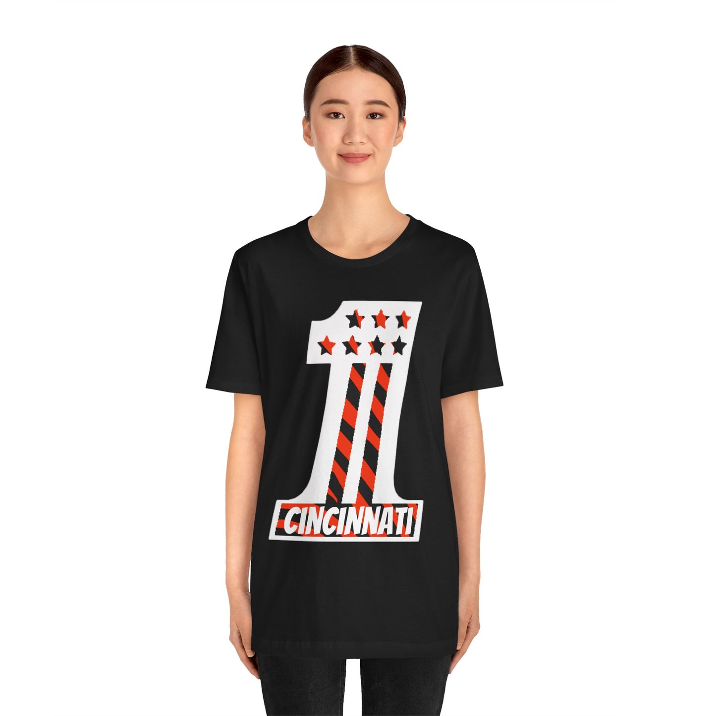 Cincinnati #1 Unisex Jersey Short Sleeve Tee