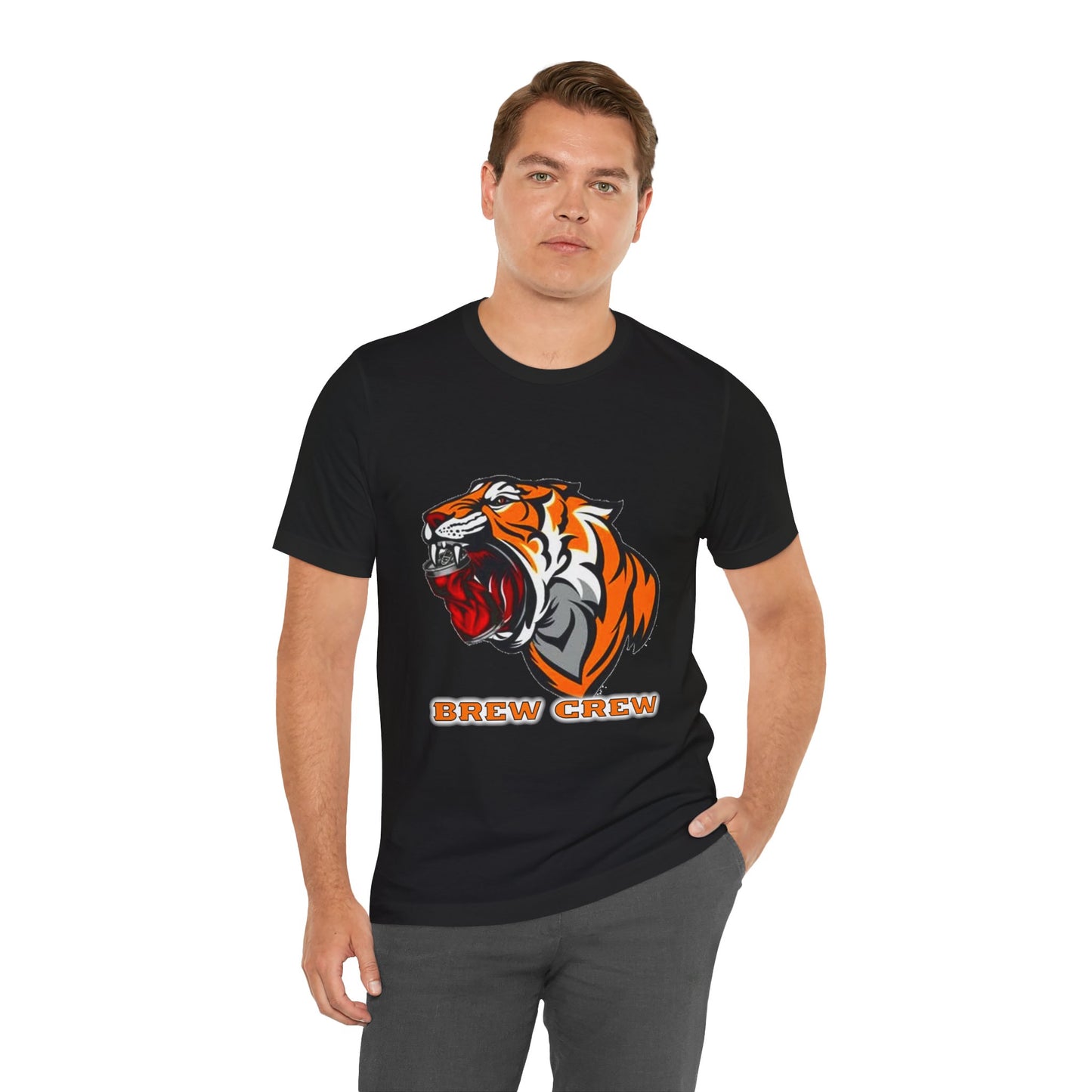 Brew Crew Can Crusher Unisex Jersey Short Sleeve Tee