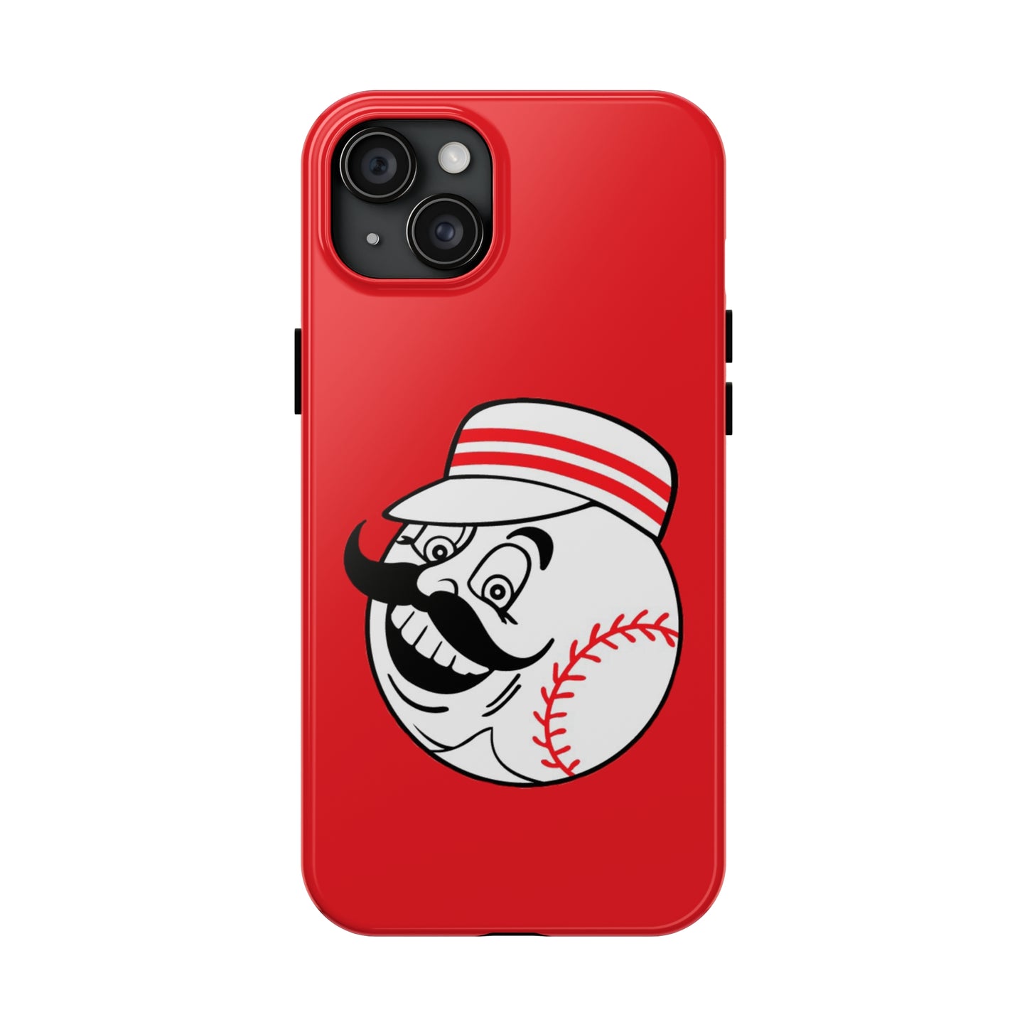 BaseBall Head Tough Phone Cases