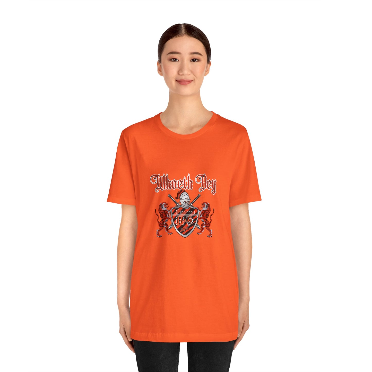 Bengals Crest Unisex Jersey Short Sleeve Tee