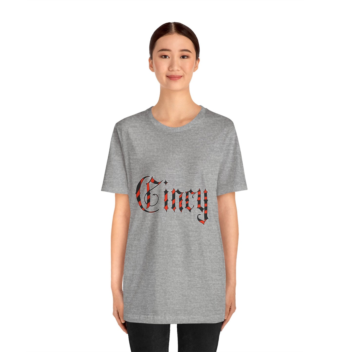 Cincy Unisex Jersey Short Sleeve Tee