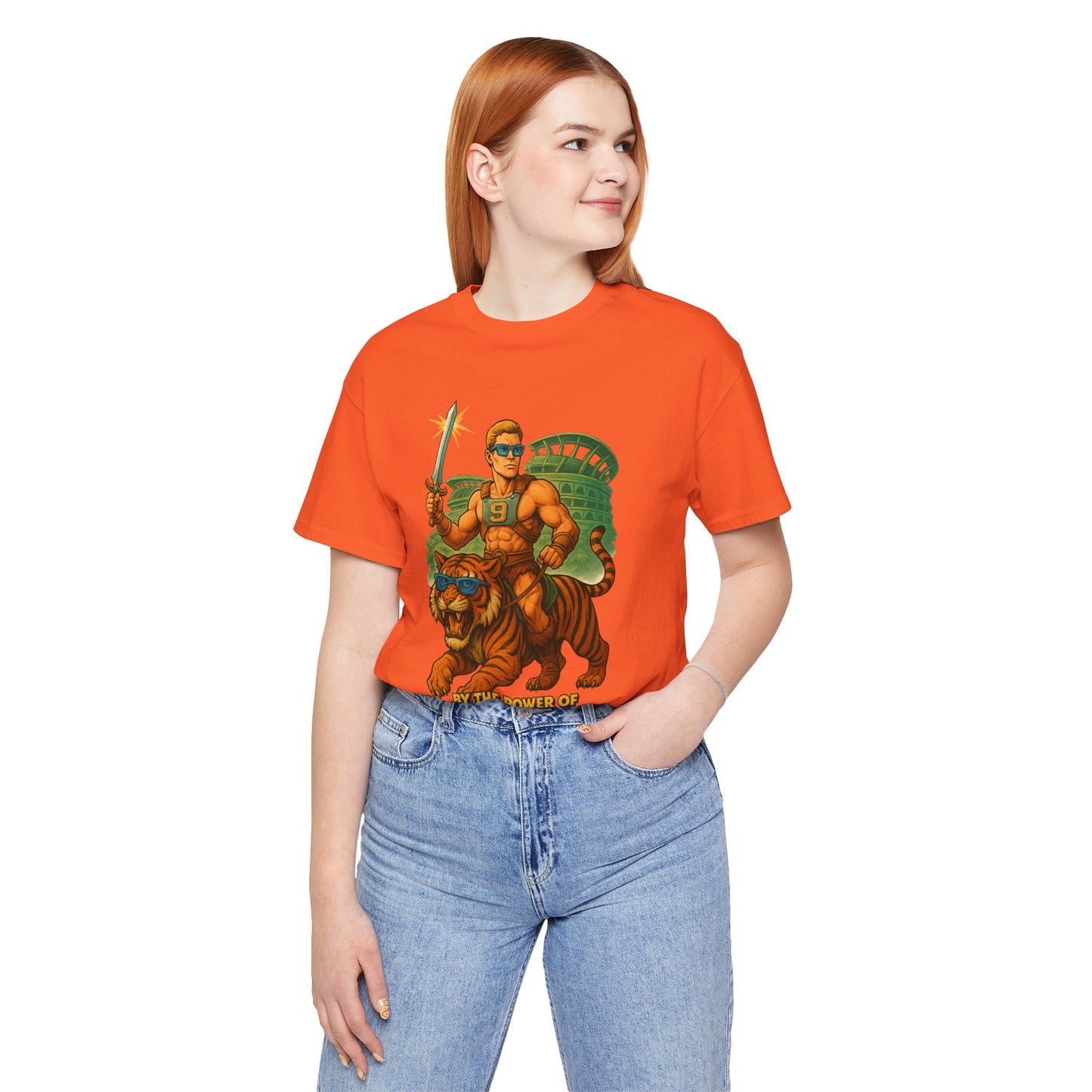 He-Joe Tee Shirt for Cincinnati Bengals Fans - He-Man Parody Design