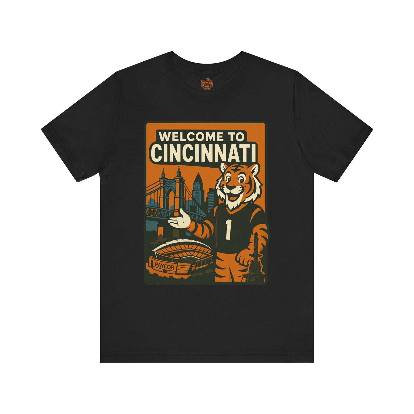 Welcome to Cincinnati Bengals Unisex Tee Shirt