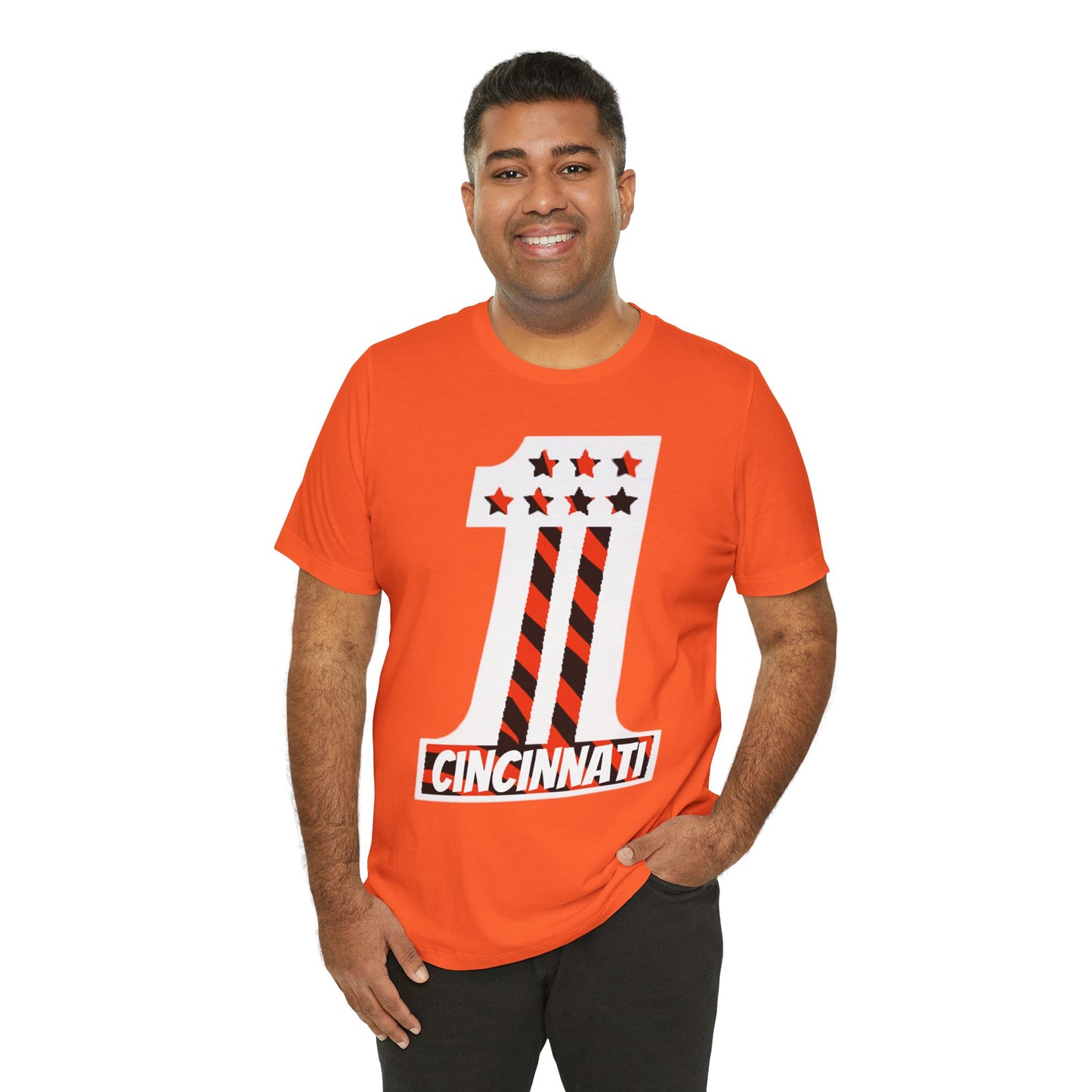 Cincinnati #1 Unisex Jersey Short Sleeve Tee