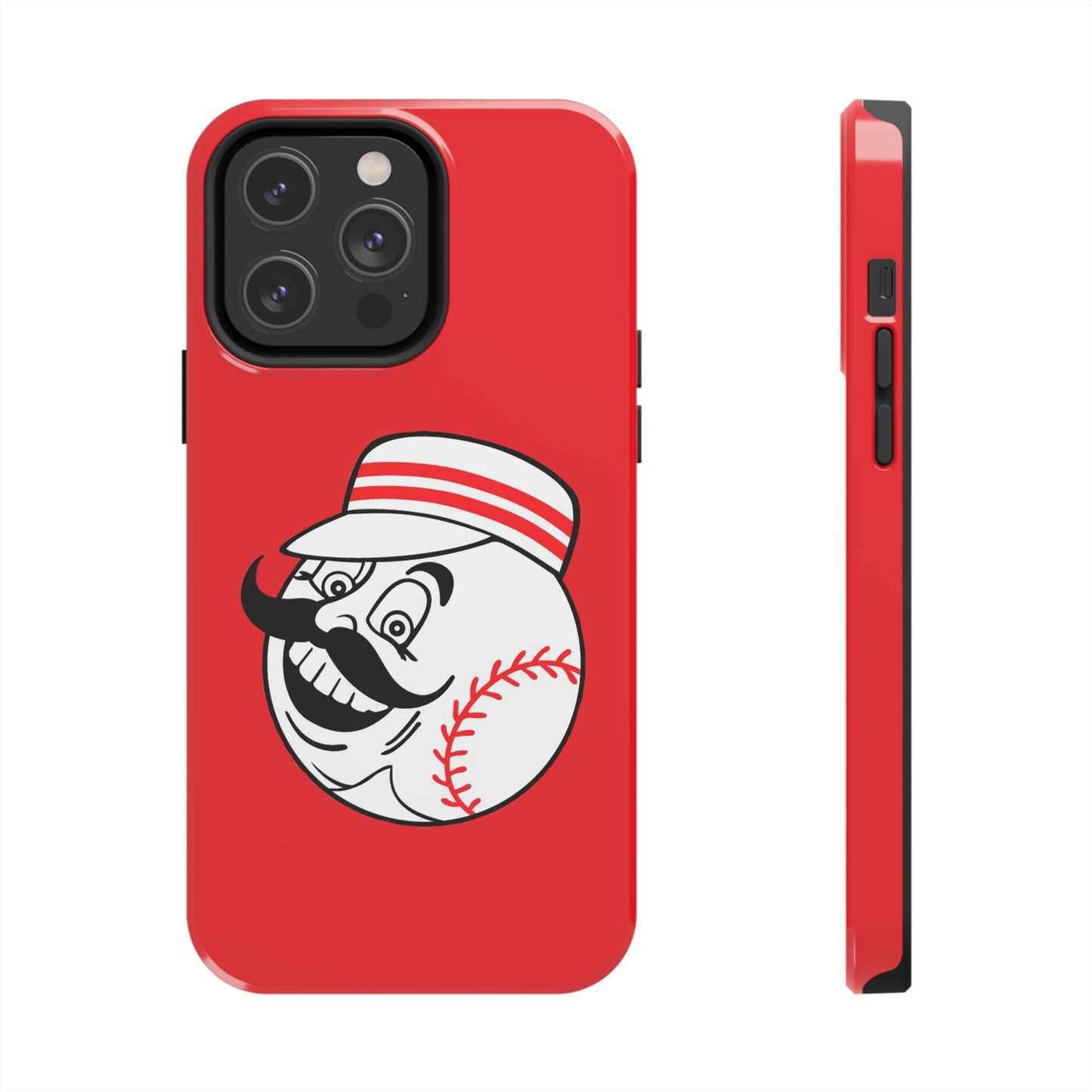 BaseBall Head Tough Phone Cases