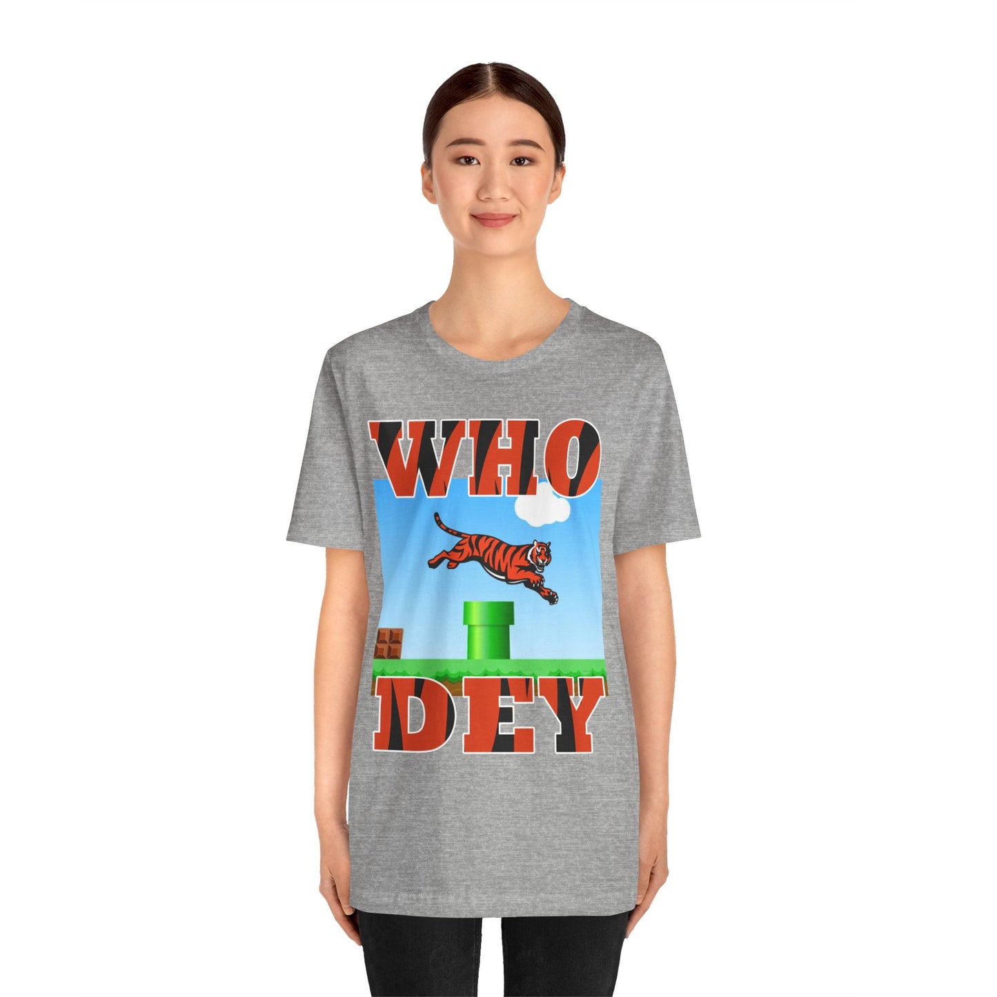 Leaping Tiger Unisex Jersey Short Sleeve Tee
