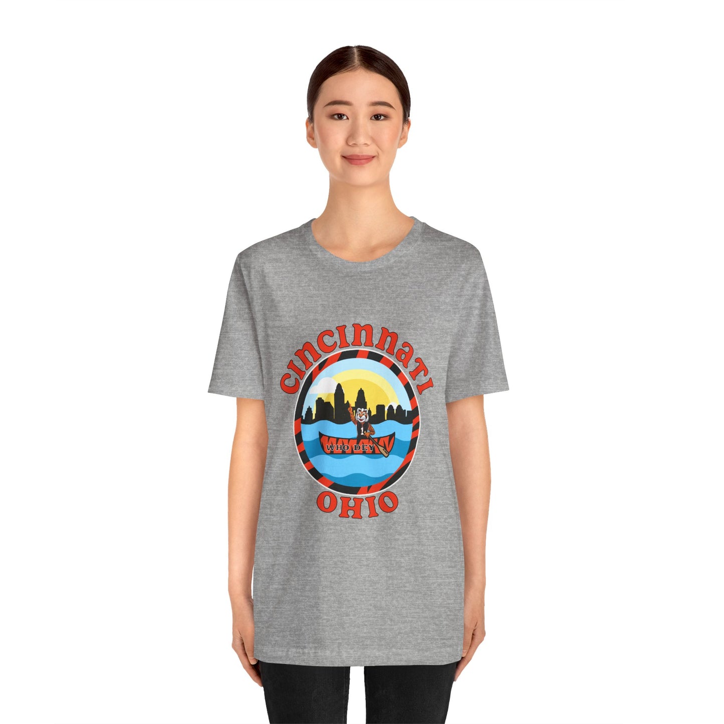 Welcome to Cincinnati Unisex Jersey Short Sleeve Tee