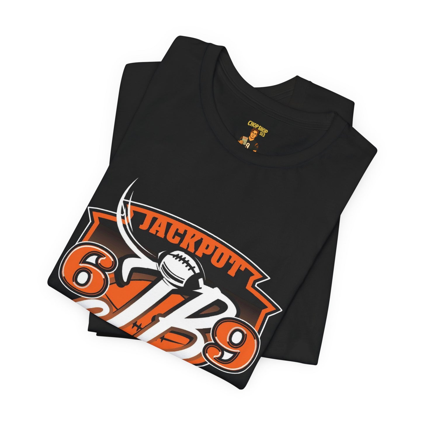 Jackpot JB 69 Unisex Jersey Tee | Casual Graphic T-Shirt, Everyday Wear, Gift for Sports Fans, Birthday Present, Fun Summer Top