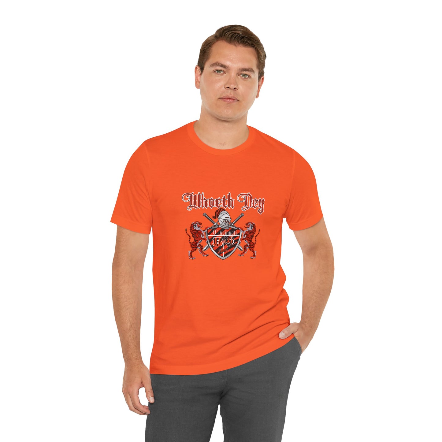 Bengals Crest Unisex Jersey Short Sleeve Tee