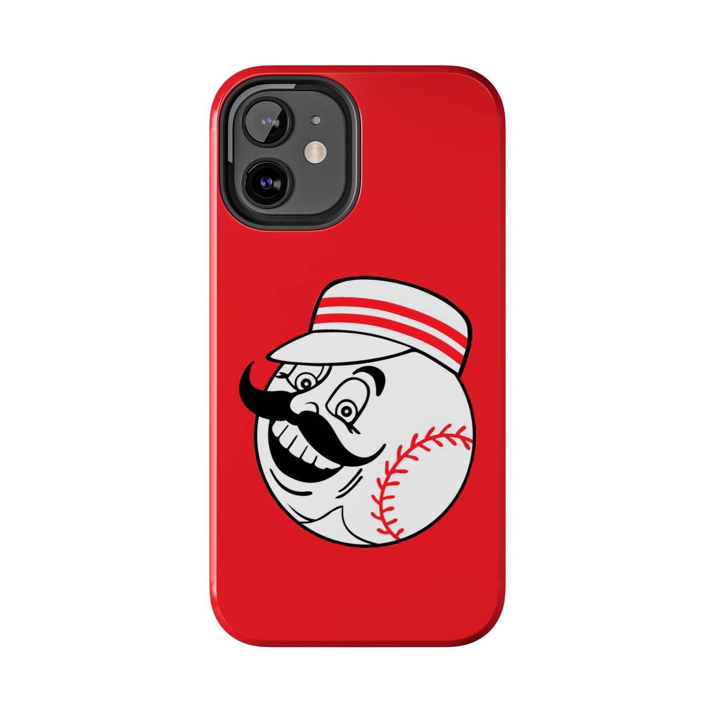 BaseBall Head Tough Phone Cases