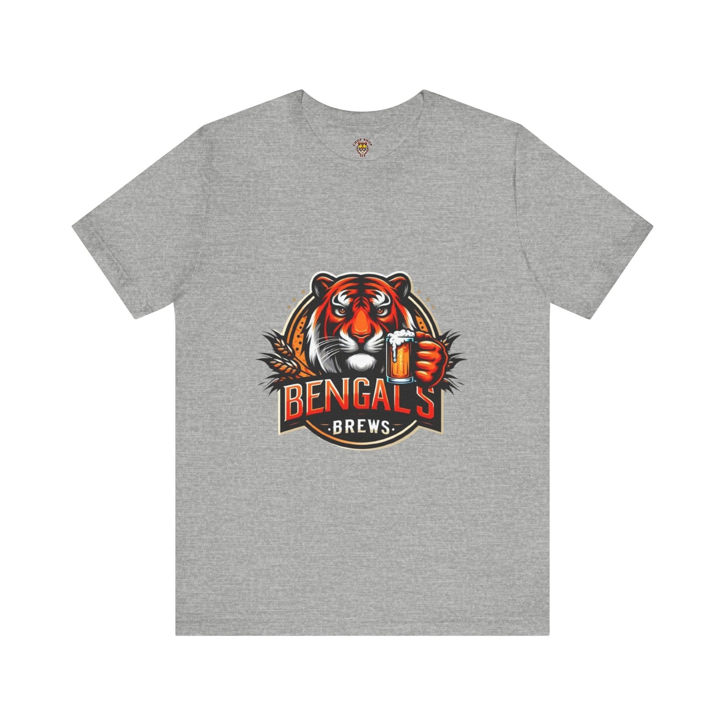 Bengals and Brews Tee Unisex Jersey Short Sleeve Tee