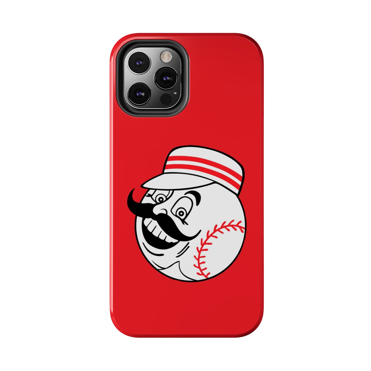 BaseBall Head Tough Phone Cases