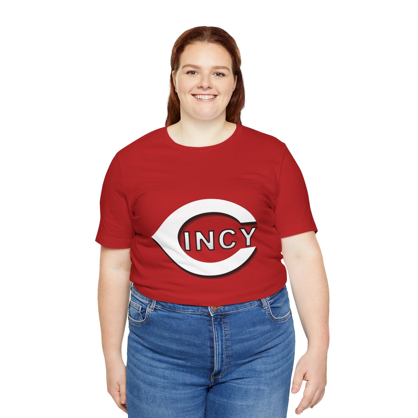CINCY (Reds) Unisex Jersey Short Sleeve Tee