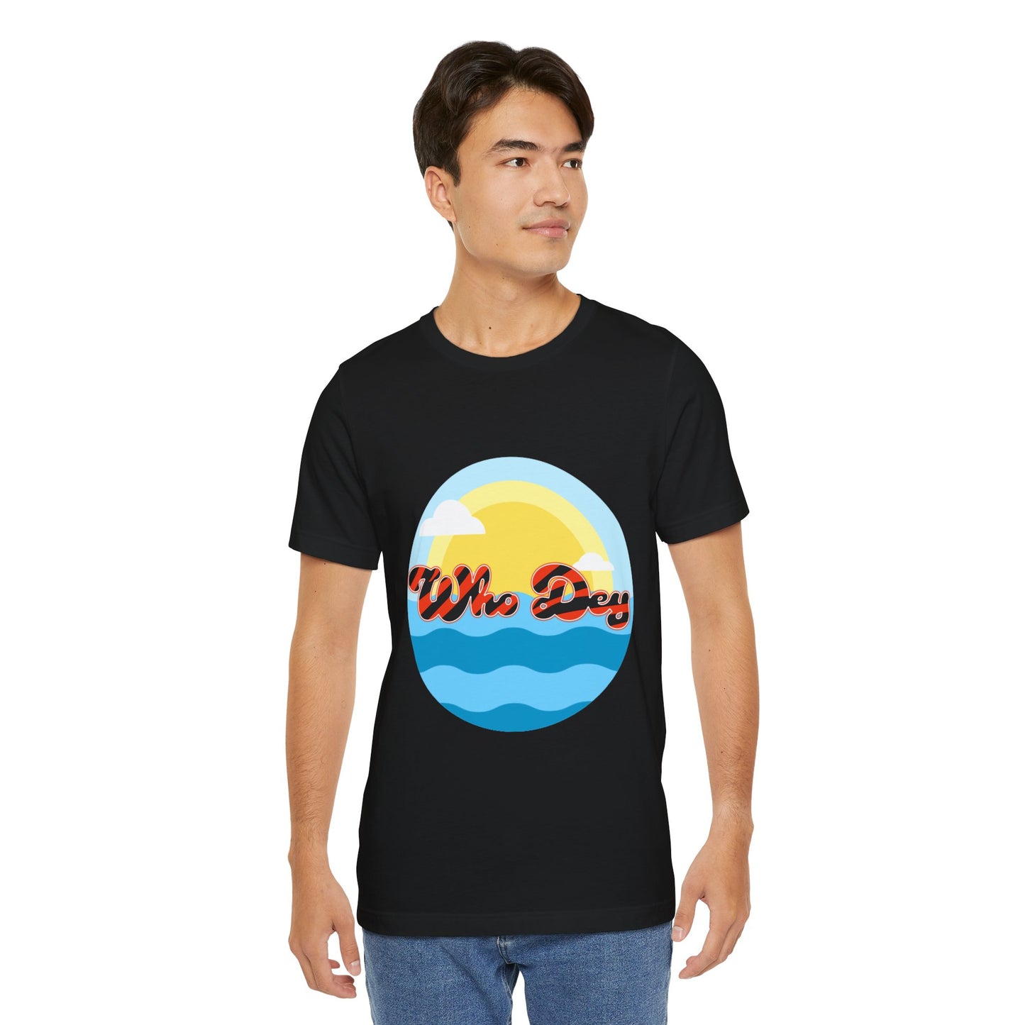 Who Dey Vibes Unisex Jersey Short Sleeve Tee