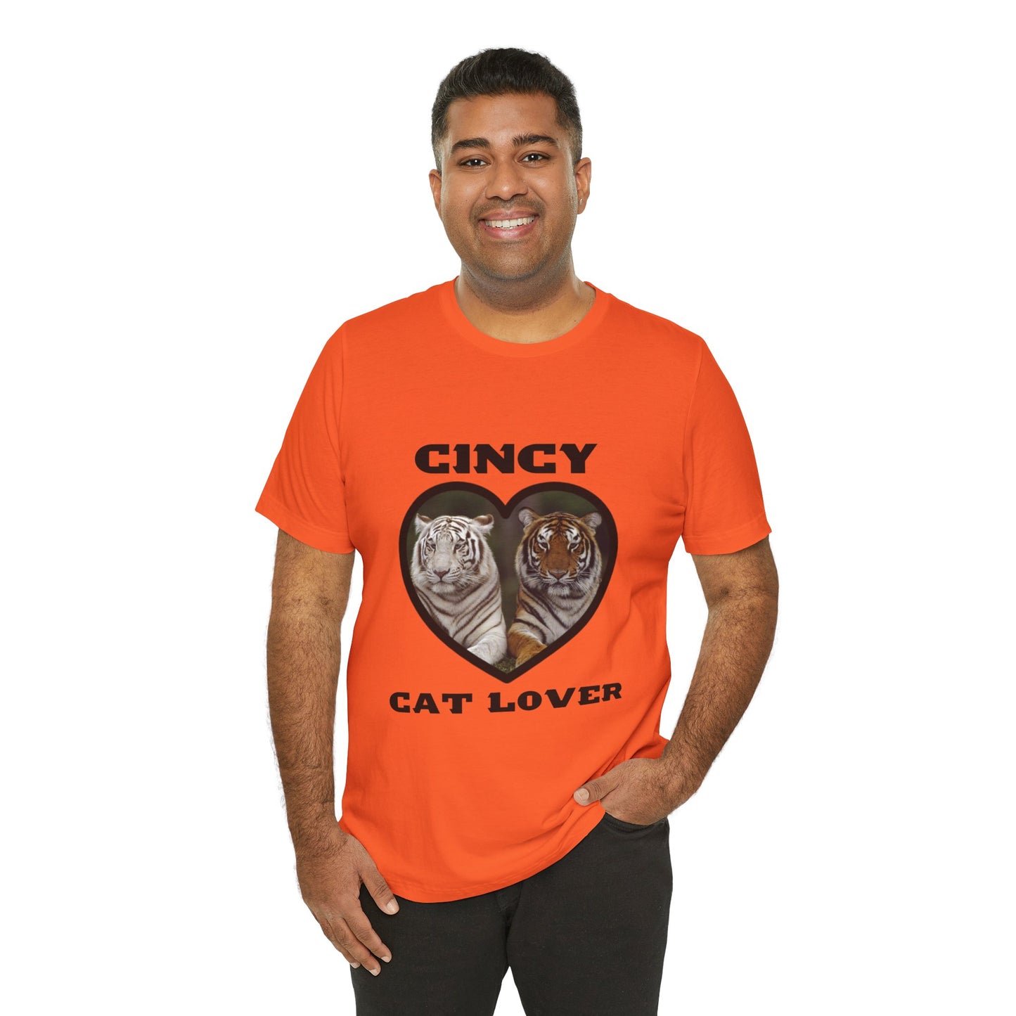 Cincy Cat Lover Unisex Jersey Tee - Perfect for WhoDey Lovers