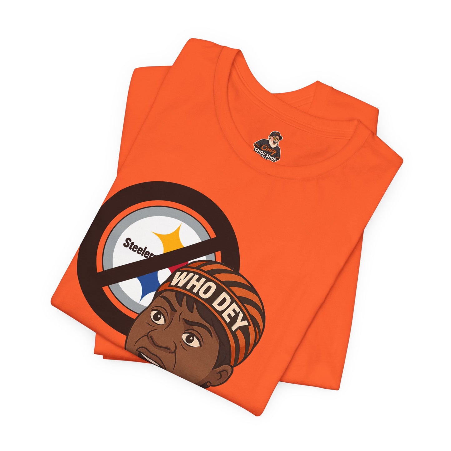 Ain't nobody got no time for Steelers! Tee, Casual Wear, Gift for Sports Fans, Humorous T-Shirt, Team Spirit Apparel, Perfect for Game Day
