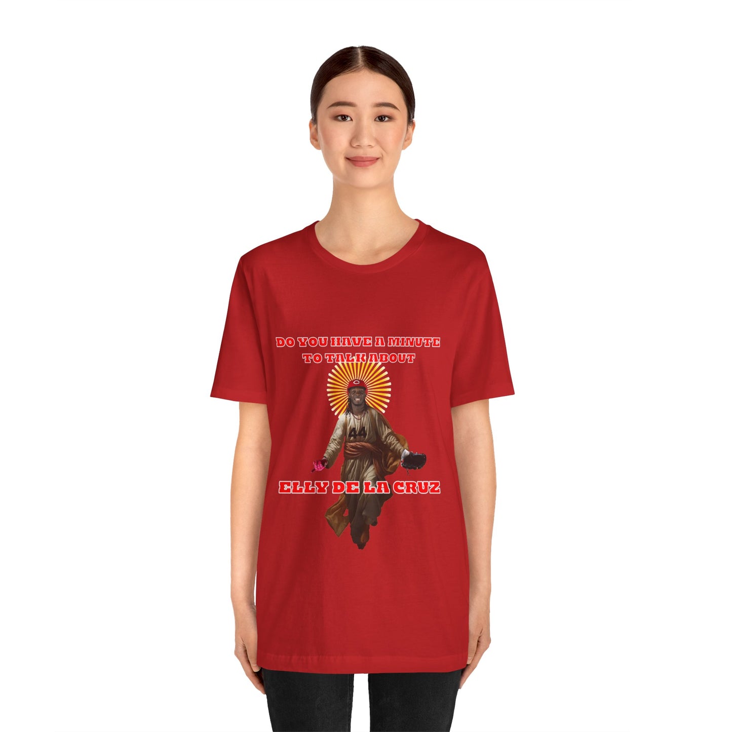 Elly Christ La Cruz Unisex Jersey Short Sleeve Tee