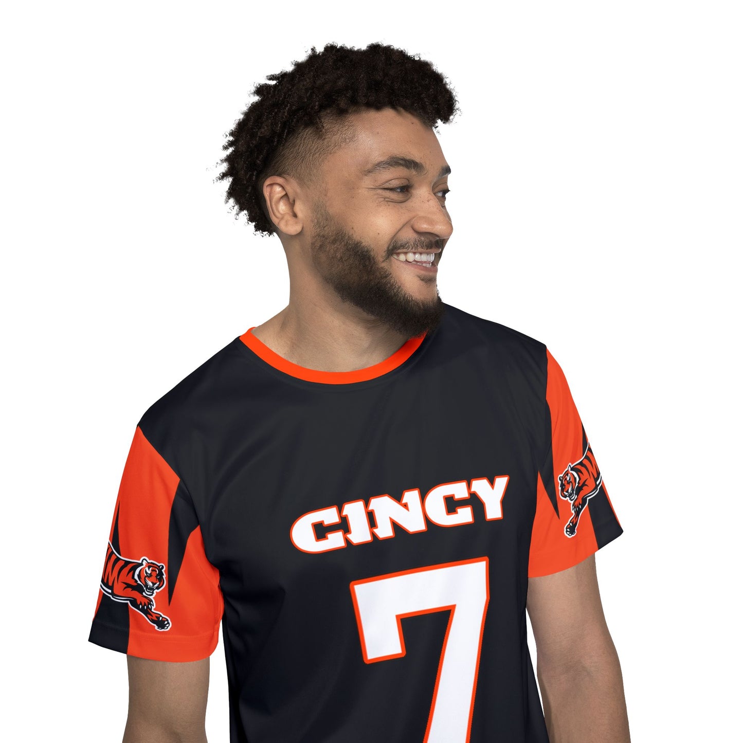 Boomer Shirsey (Shirt/Jersey) Bengals legend Norman Julius "Boomer" Esiason