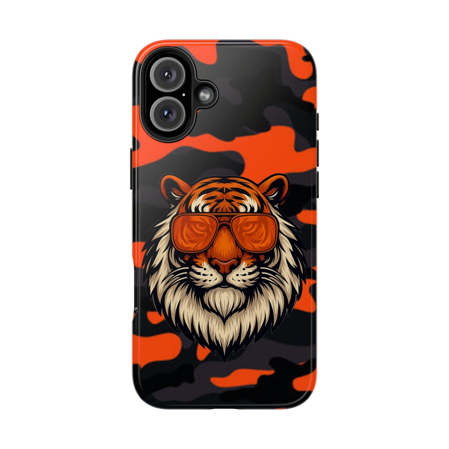 Seeing life through the orange tints Tiger Tough Phone Cases