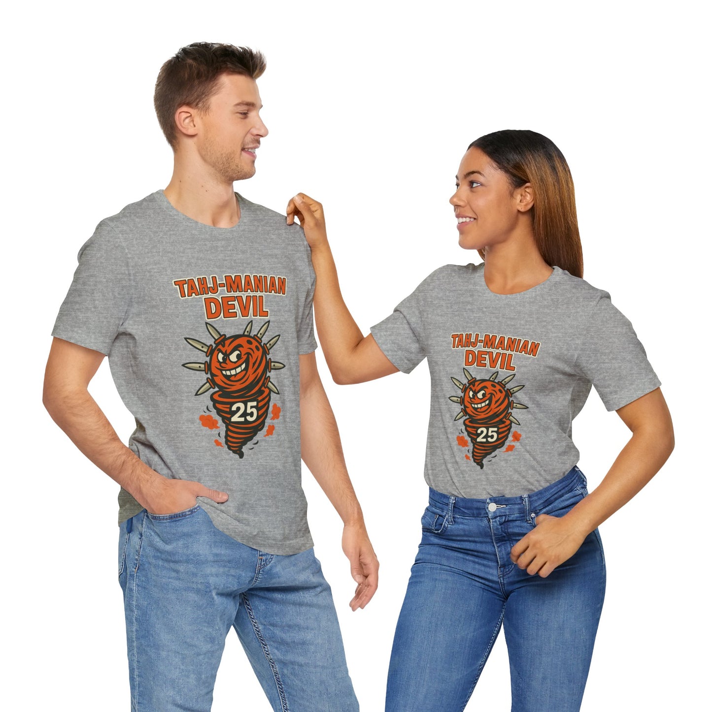 Tahj-Manian Devil Graphic Tee | Unisex Short Sleeve T-Shirt