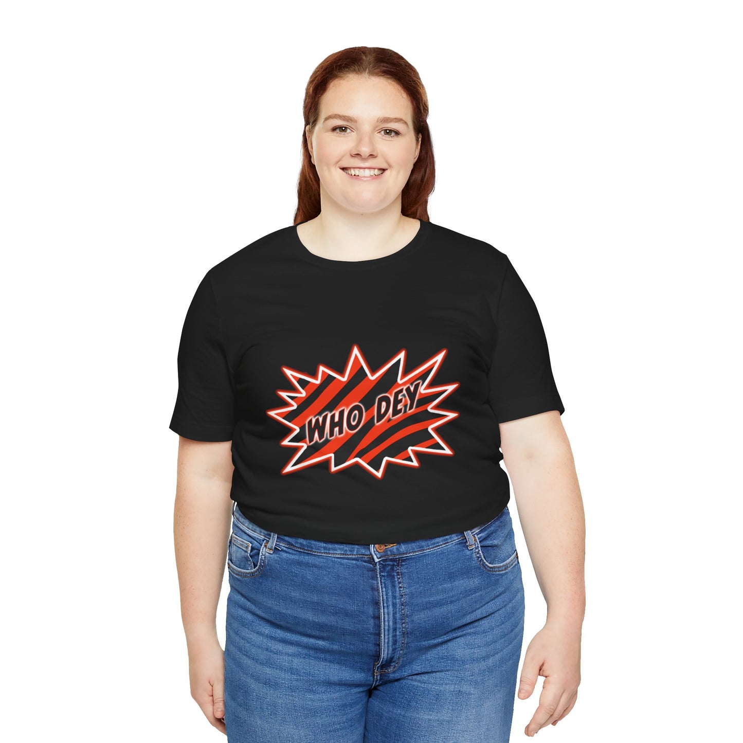 Who Dey! Unisex Jersey Short Sleeve Tee