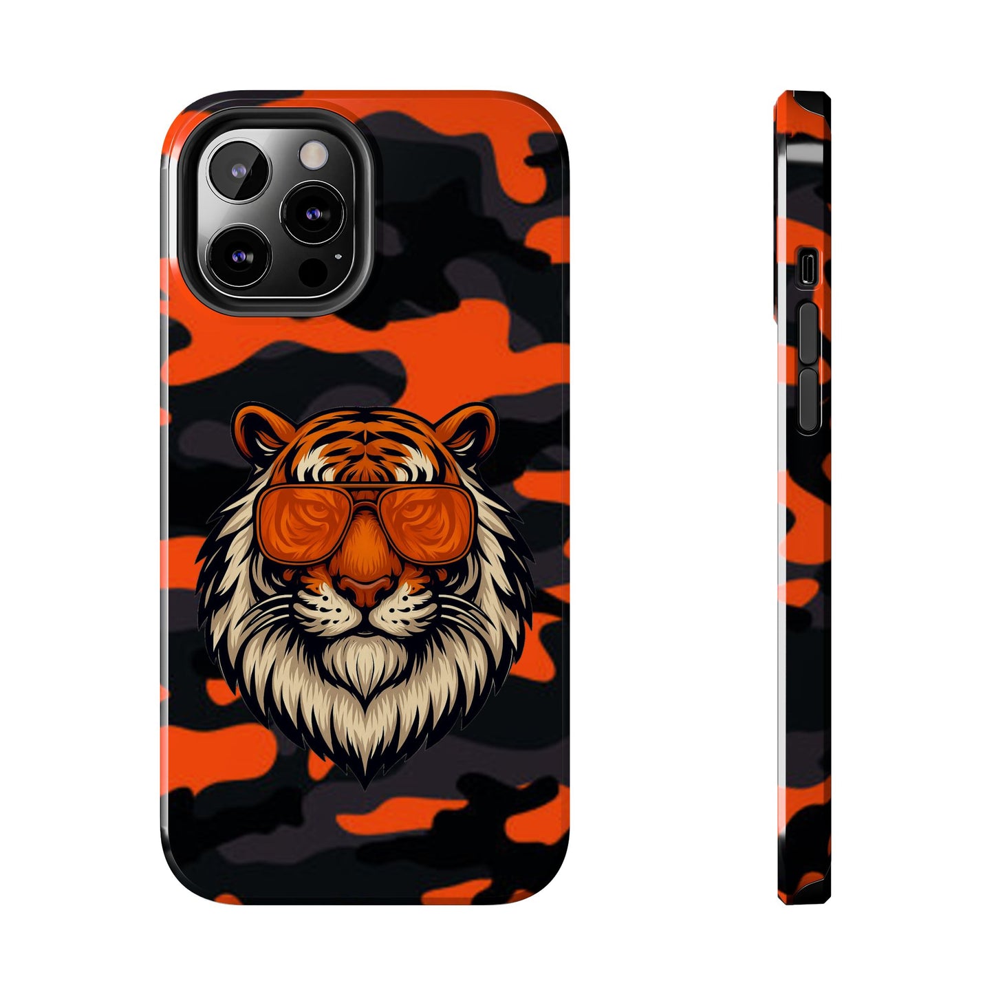 Seeing life through the orange tints Tiger Tough Phone Cases