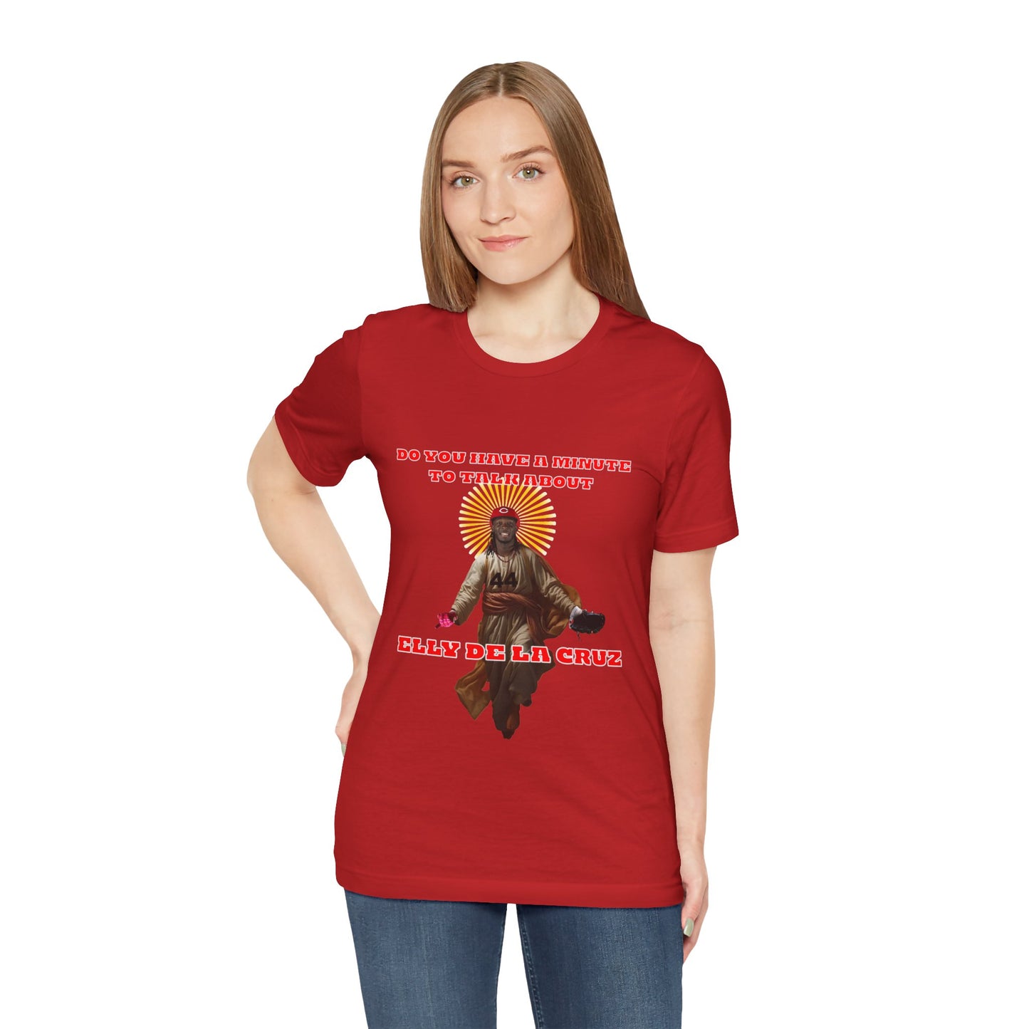 Elly Christ La Cruz Unisex Jersey Short Sleeve Tee
