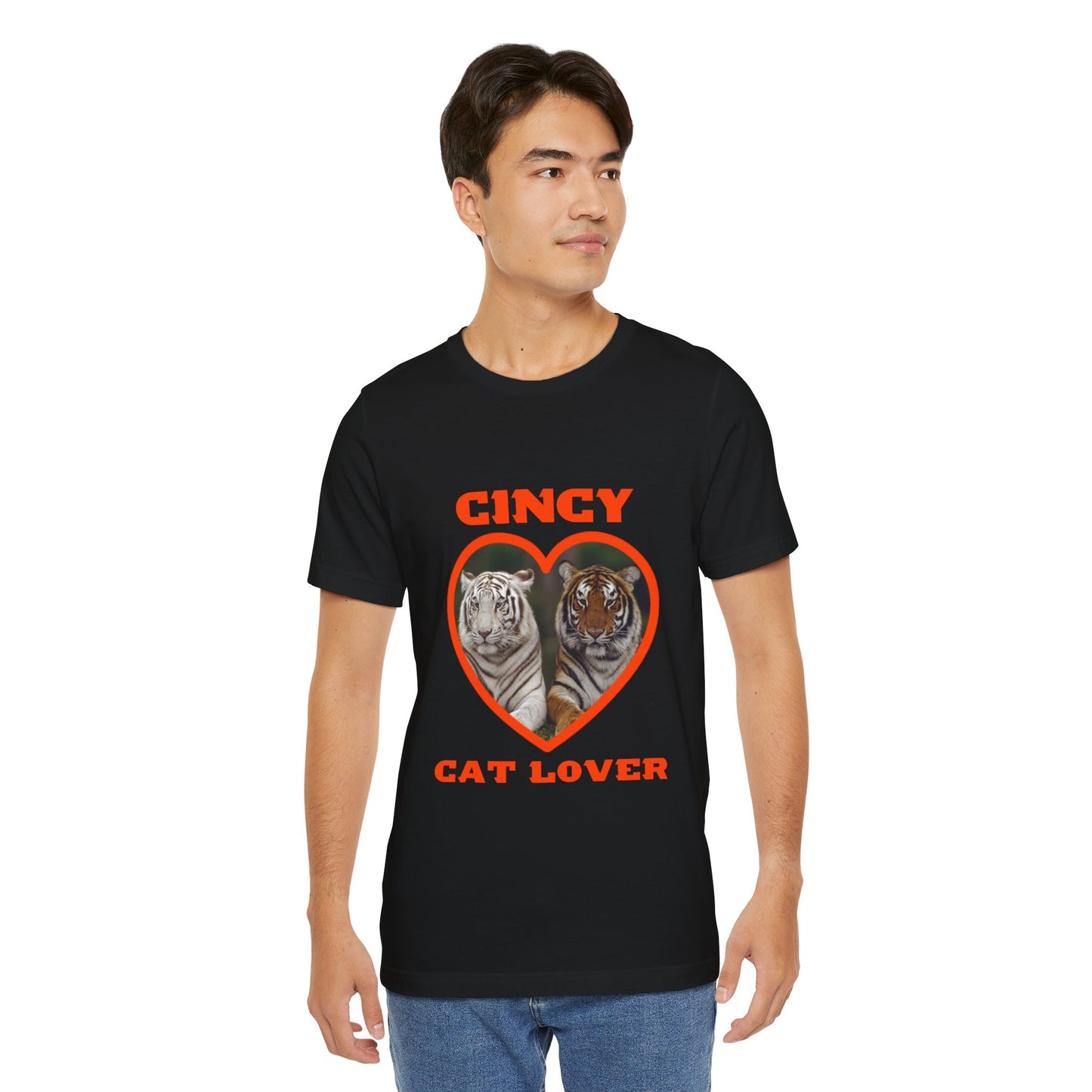 Cincy Cat Lover Unisex Jersey Tee - Perfect for WhoDey Lovers