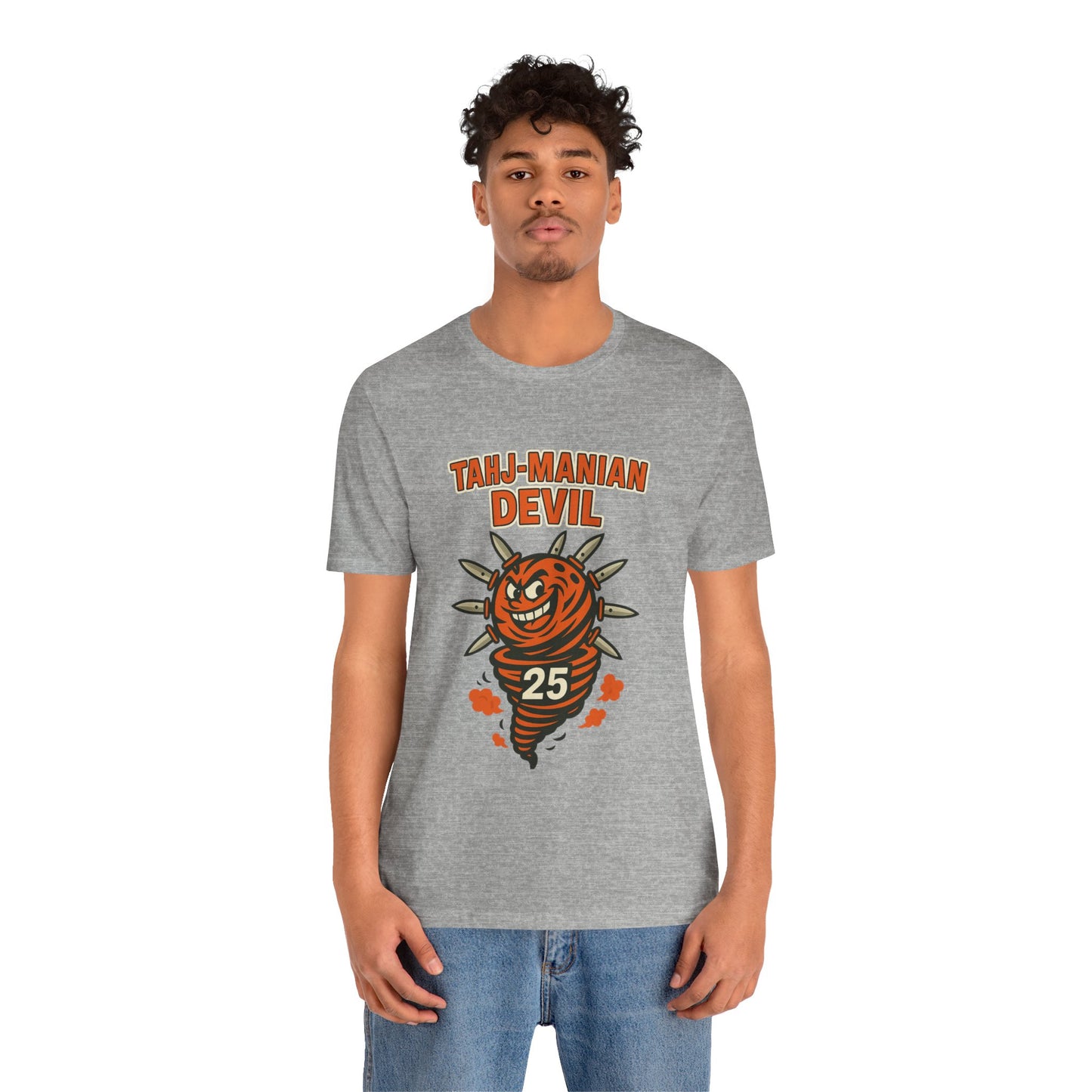 Tahj-Manian Devil Graphic Tee | Unisex Short Sleeve T-Shirt