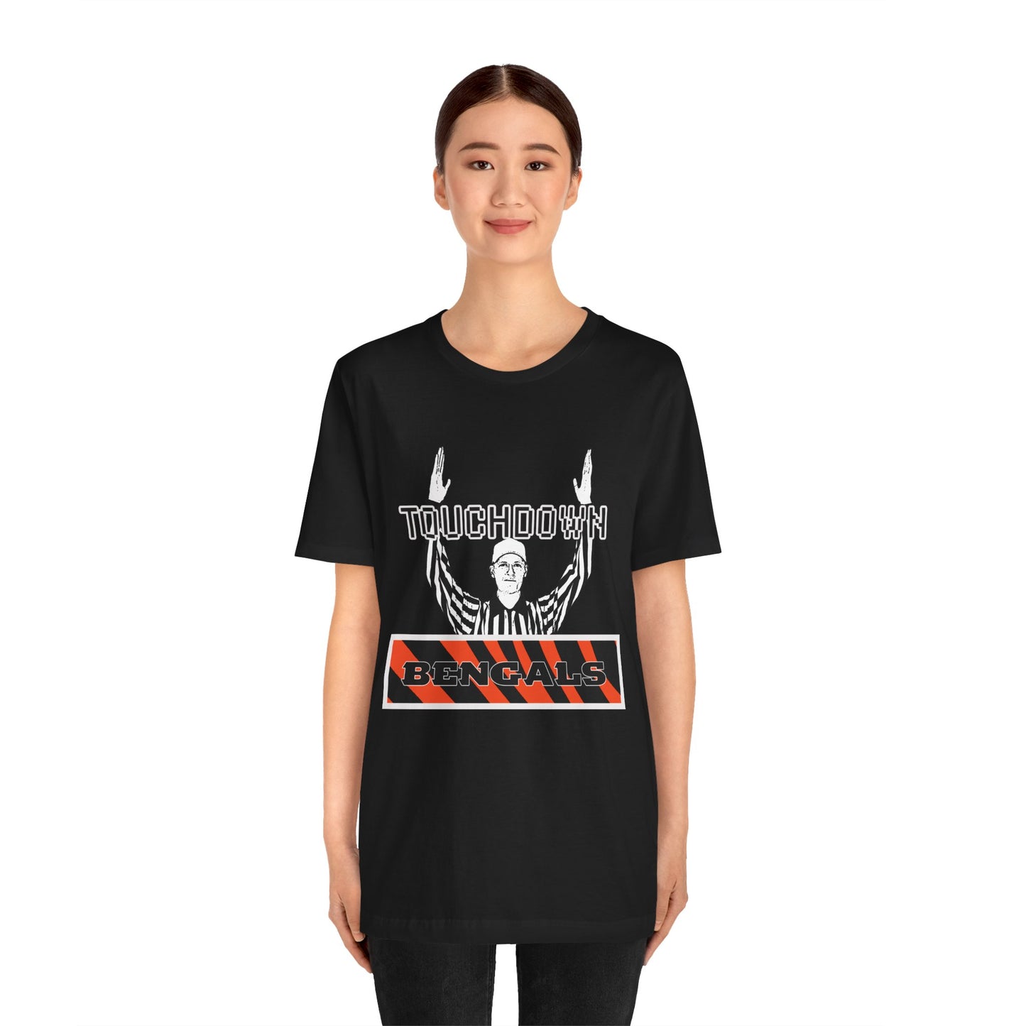 TouchDown Bengals Unisex Jersey Short Sleeve Tee