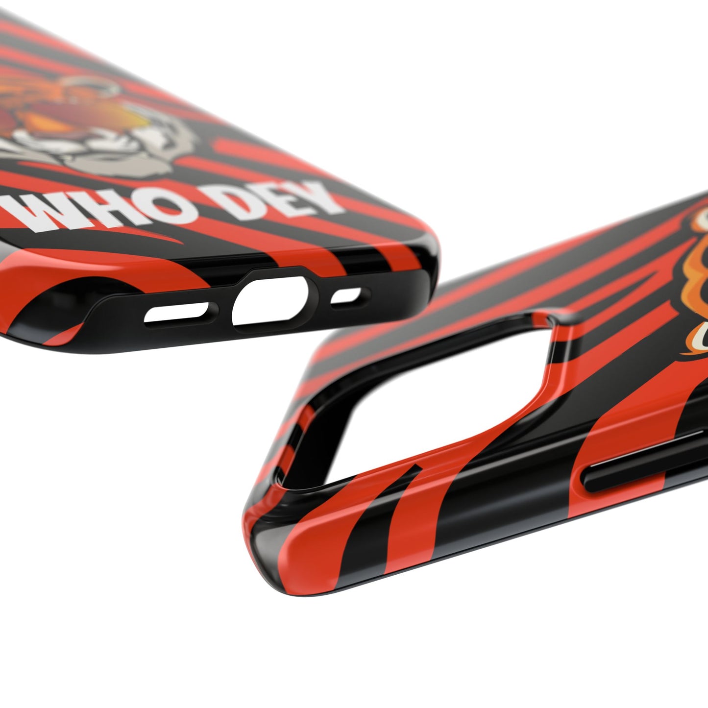 Who Dey Tiger Tough Phone Case