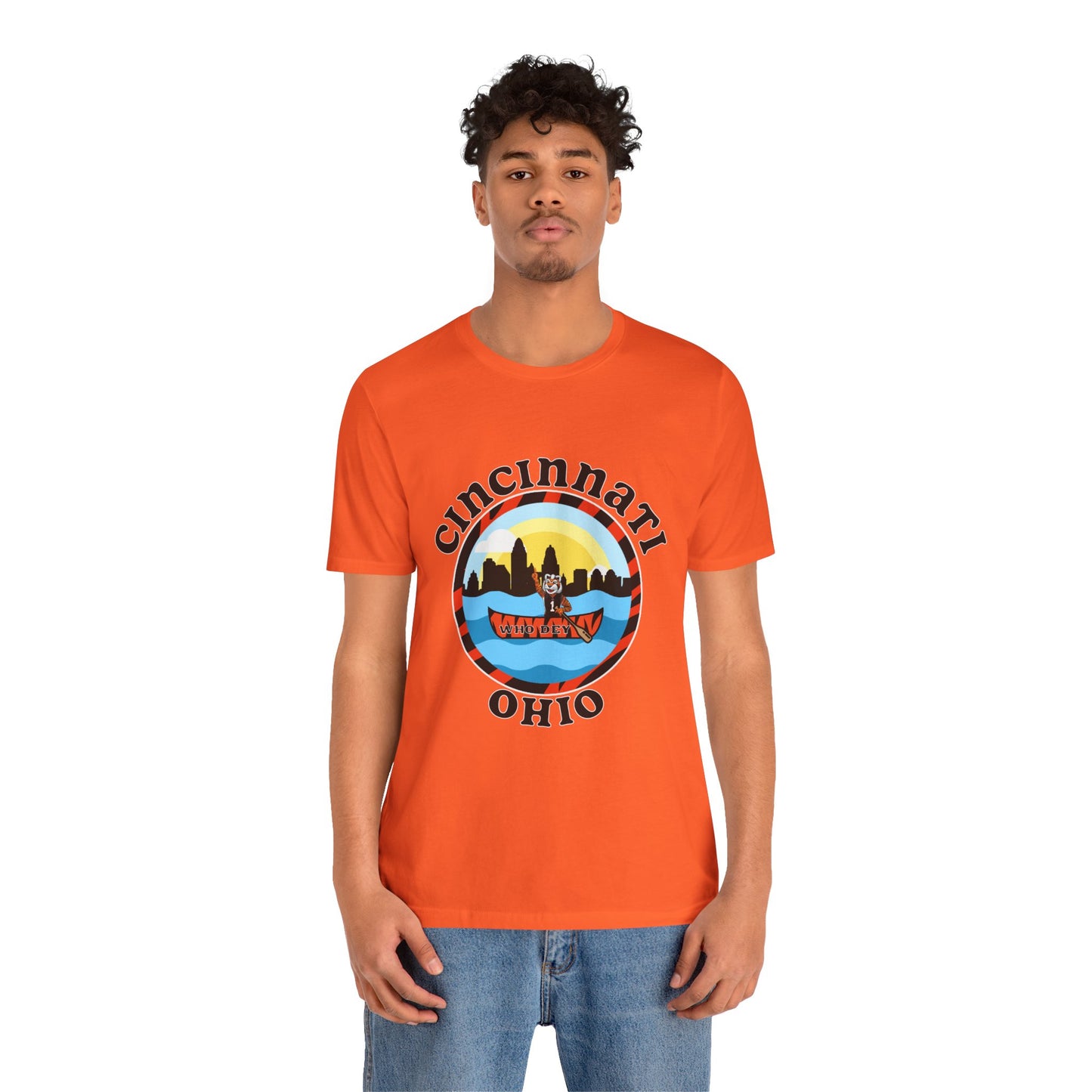 Welcome to Cincinnati Unisex Jersey Short Sleeve Tee