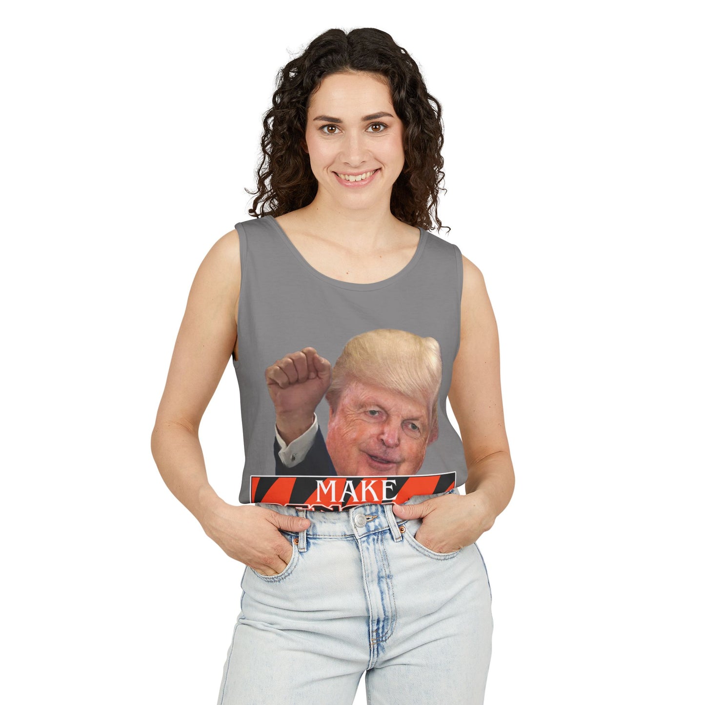 Make Bengals Great Again Tank Top - Unisex Summer Wear, Gift for Sports Fans, Casual Wear, Celebration Attire