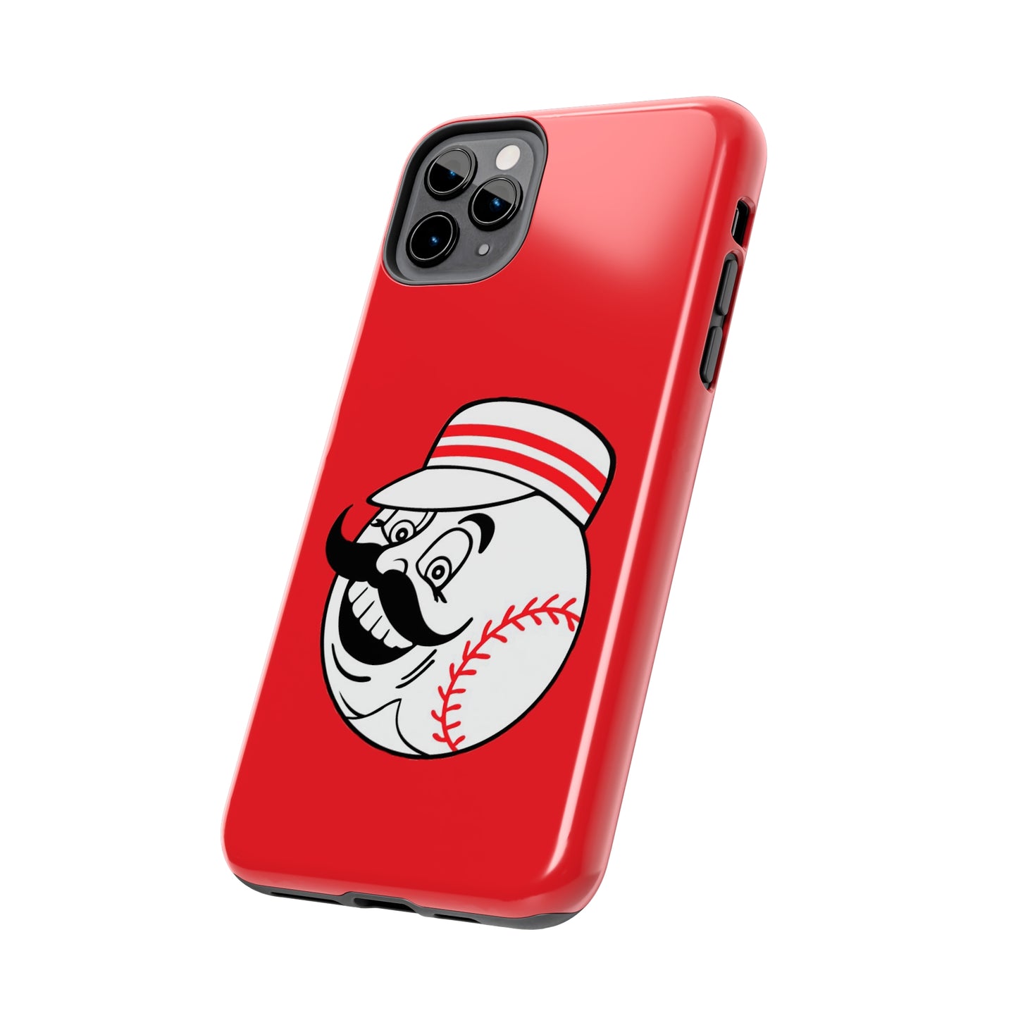 BaseBall Head Tough Phone Cases