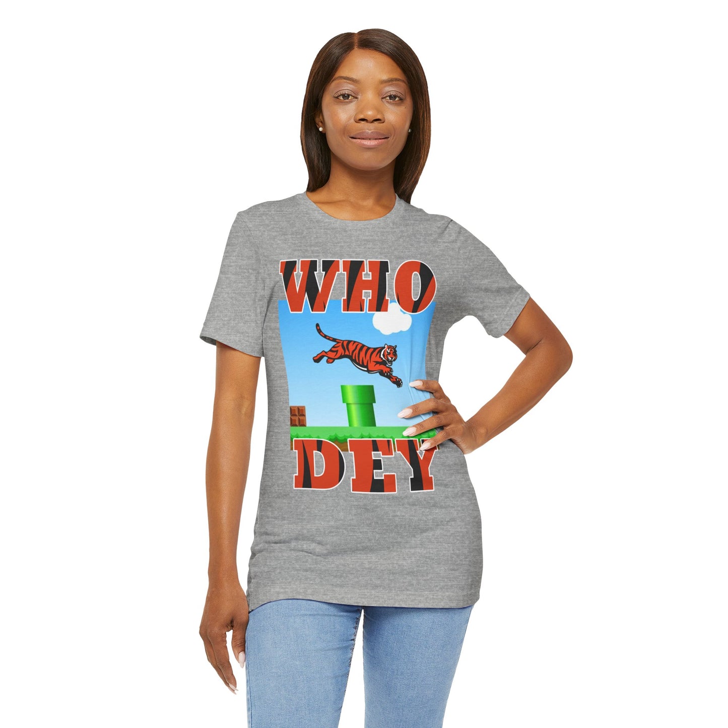Leaping Tiger Unisex Jersey Short Sleeve Tee