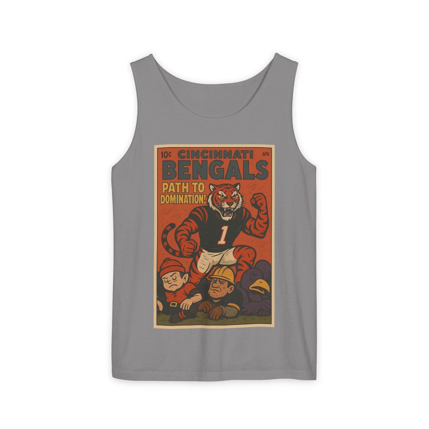 Cincinnati Bengals Vintage Tank Top - Path to Domination Unisex Sleeveless Tee
