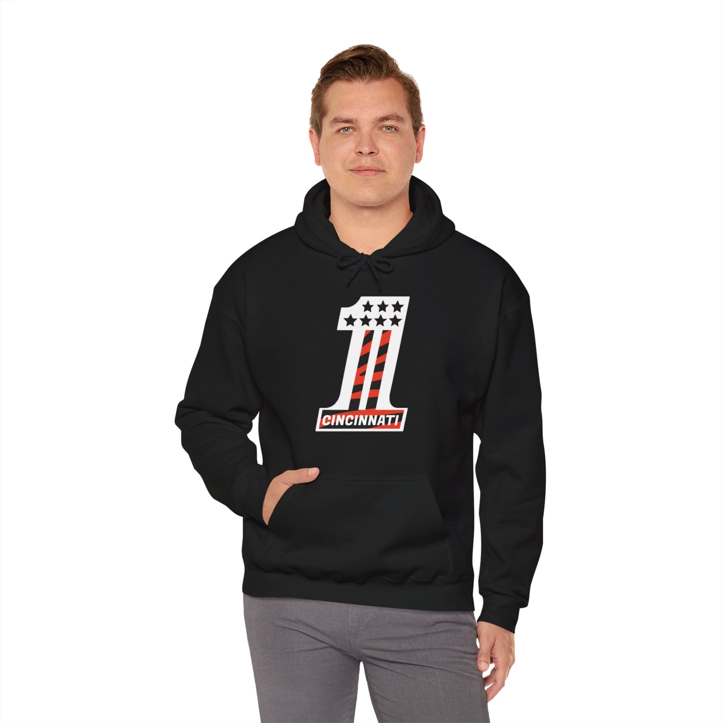 Cincinnati 1 Unisex Heavy Blend™ Hooded Sweatshirt