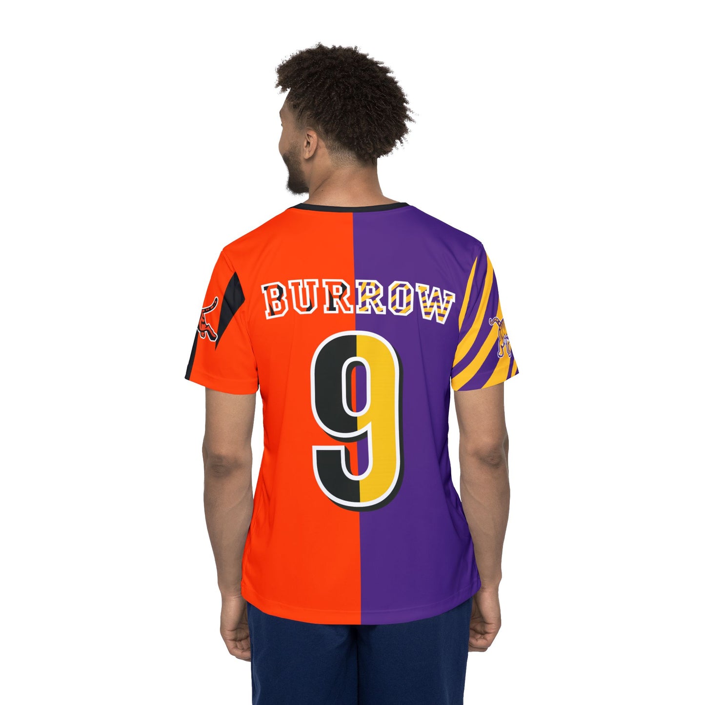 Bayou Bengals #9 Shirsey Sports Jersey