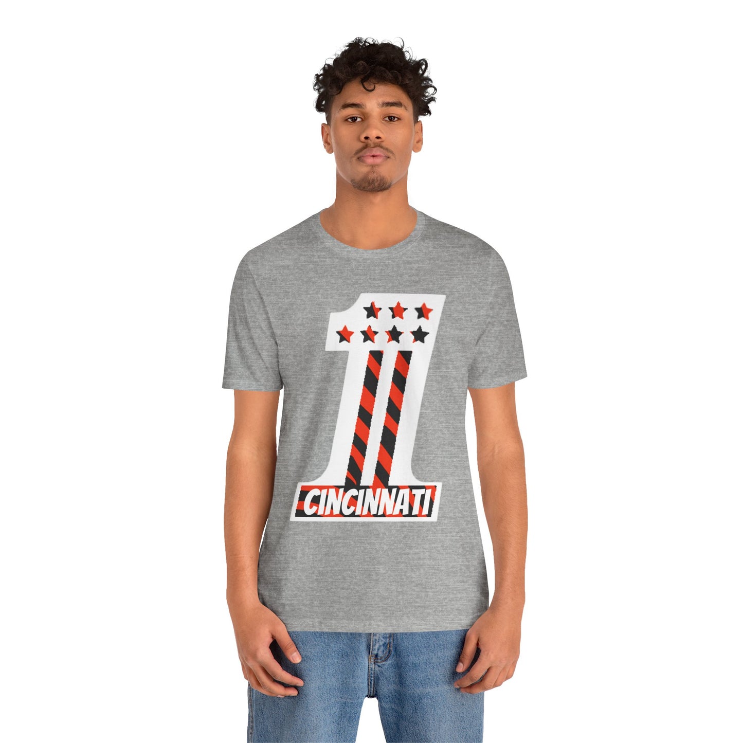 Cincinnati #1 Unisex Jersey Short Sleeve Tee