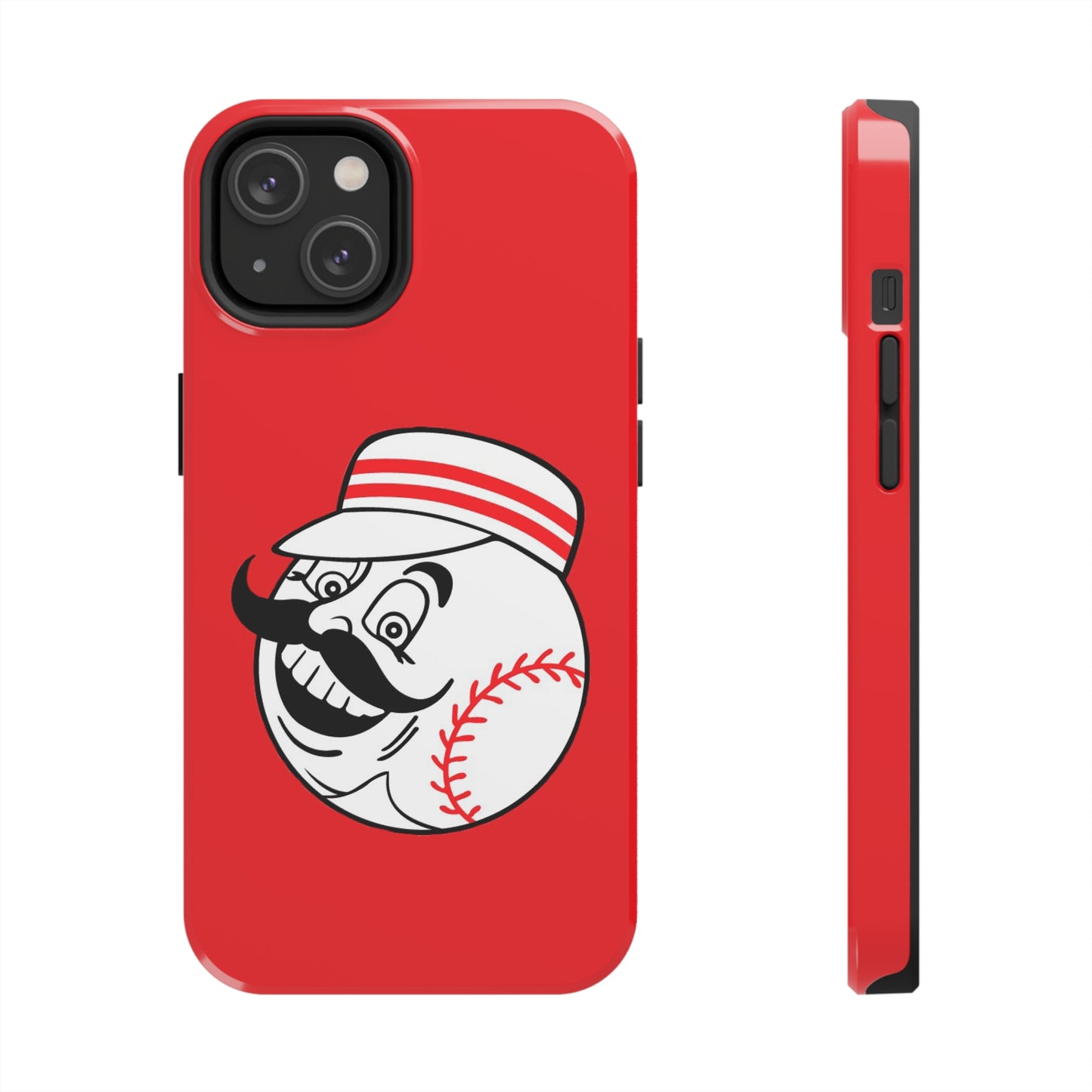 BaseBall Head Tough Phone Cases