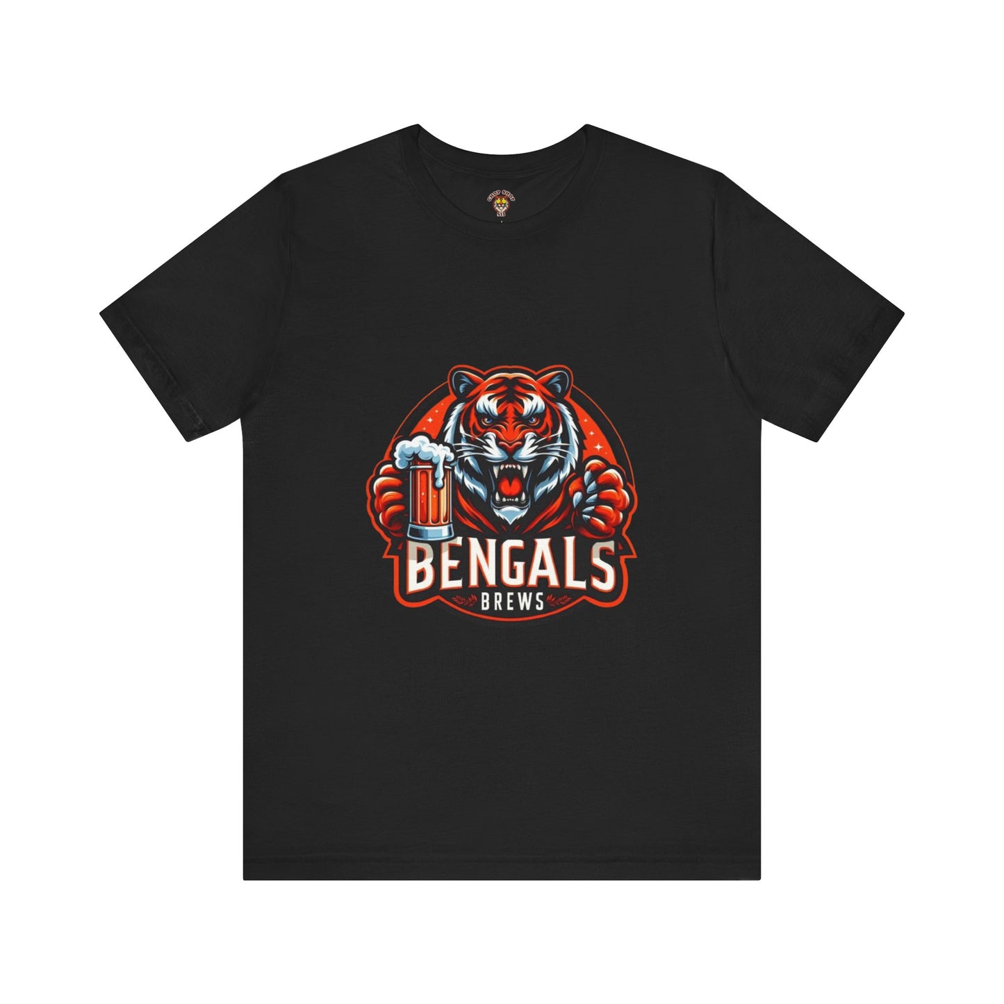 Bengals and Brews Tee Unisex Jersey Short Sleeve Tee