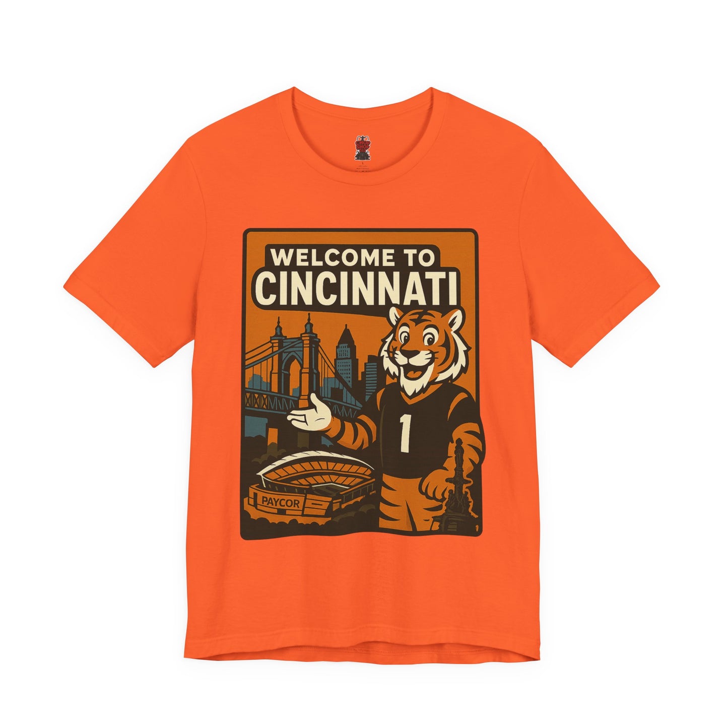 Welcome to Cincinnati Bengals Unisex Tee Shirt